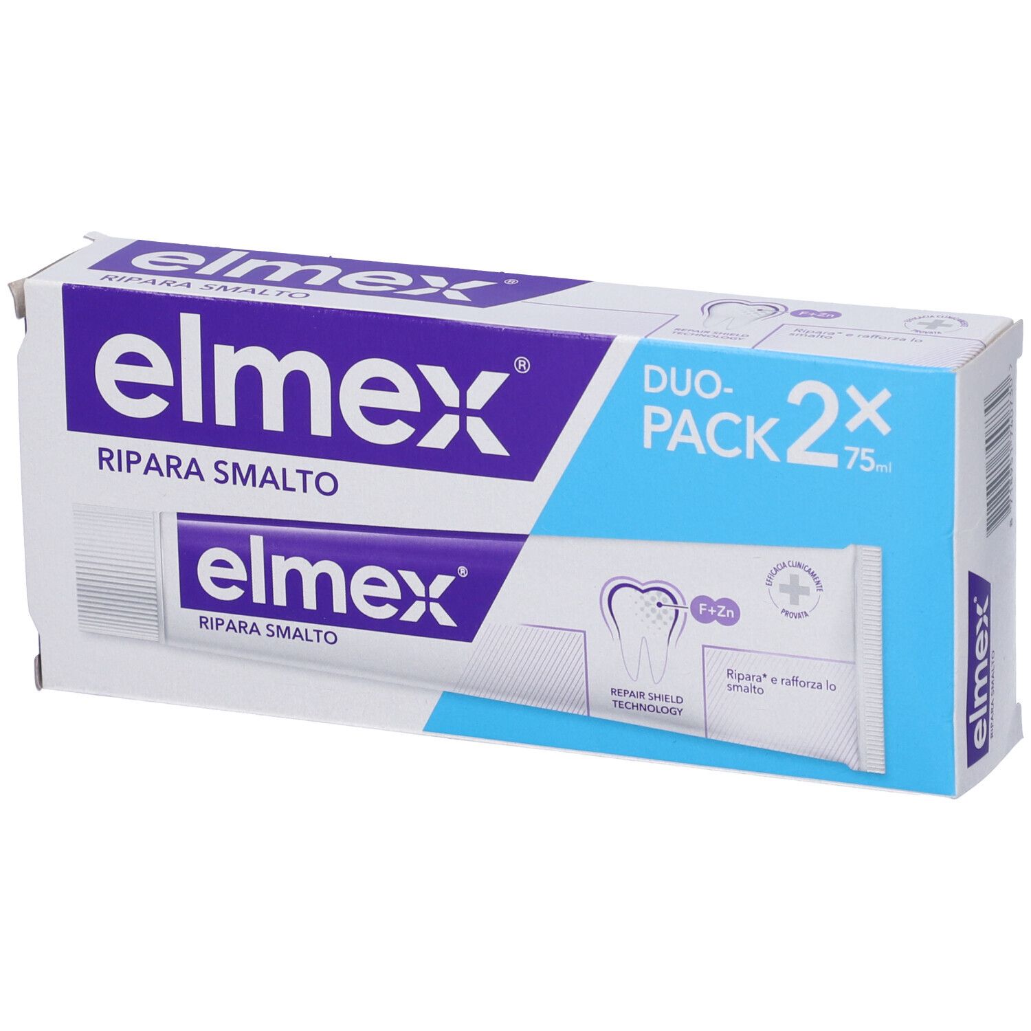 Elmex Dentifricio Ripara Smalto Duo Pack
