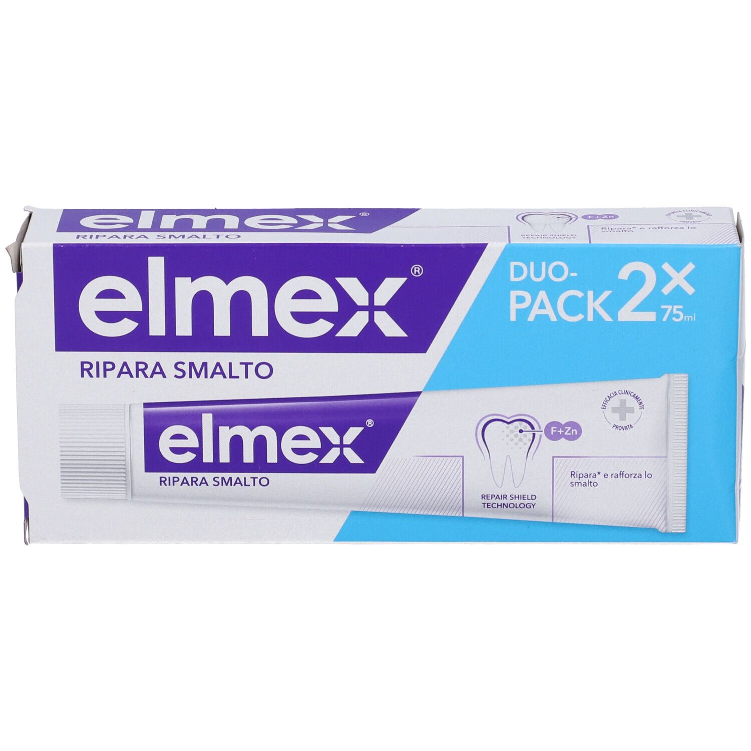 Elmex Dentifricio Ripara Smalto Duo Pack