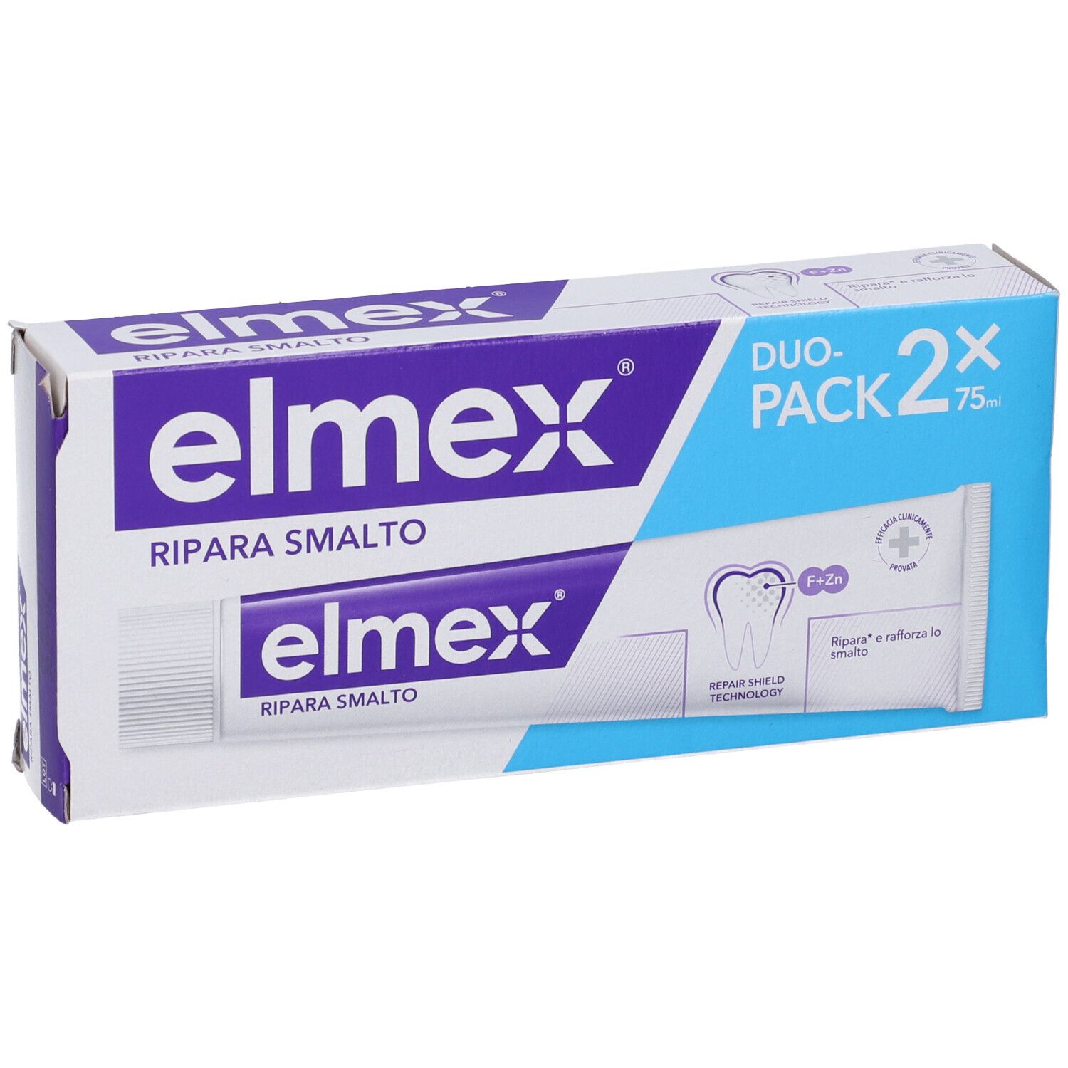 Elmex Dentifricio Ripara Smalto Duo Pack