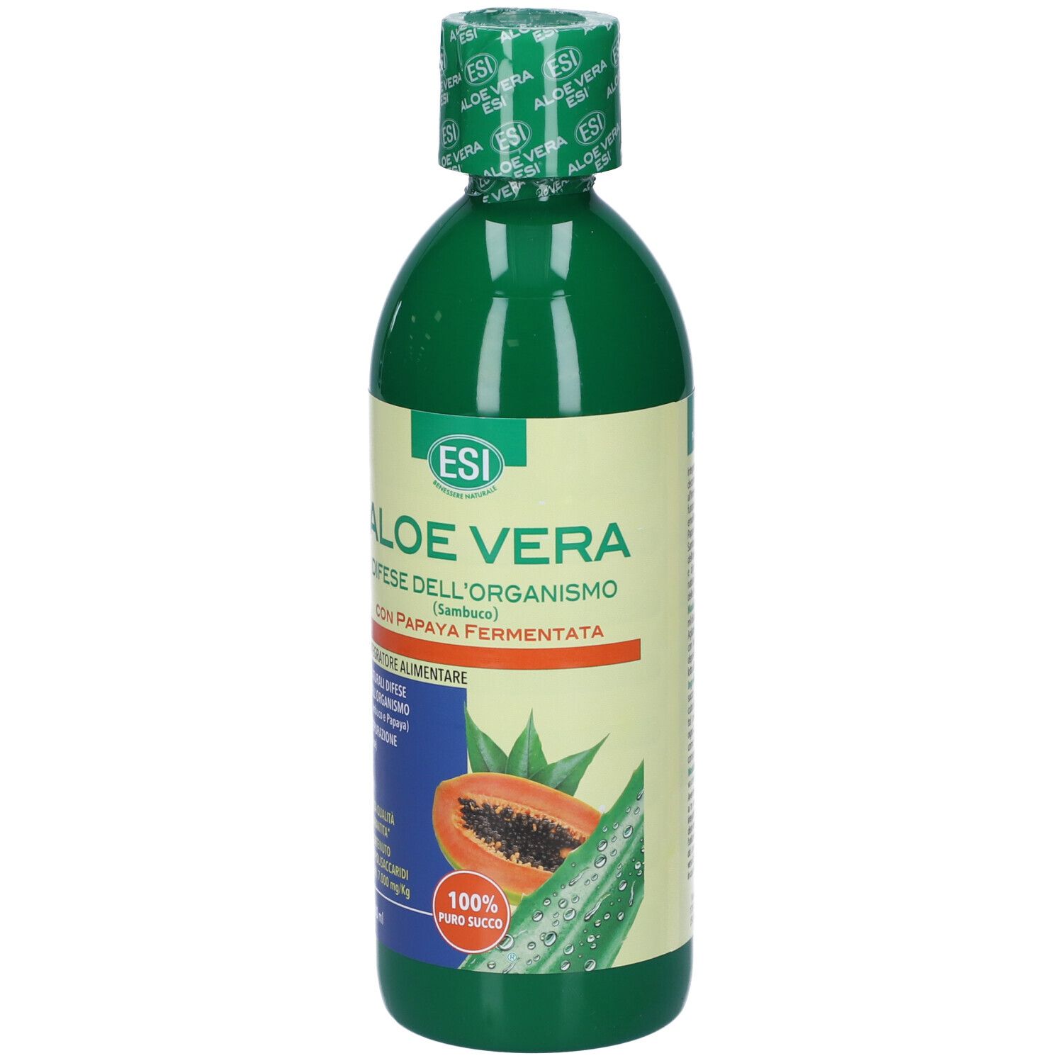 ESI Aloe Vera Difesa Dell´Organismo Soluzione Orale Gusto Papaya