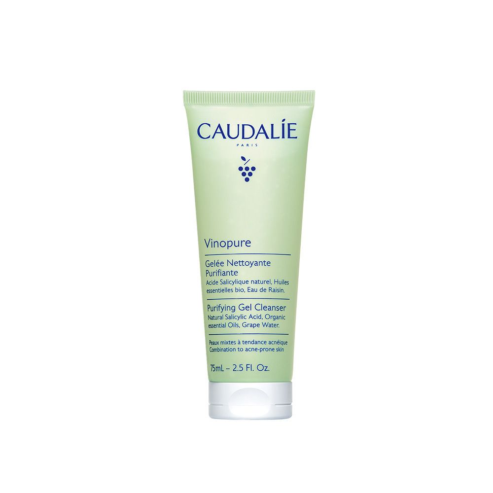 Caudalie Vinopure Gel Detergente Purificante all'Acido Salicilico 75 ml