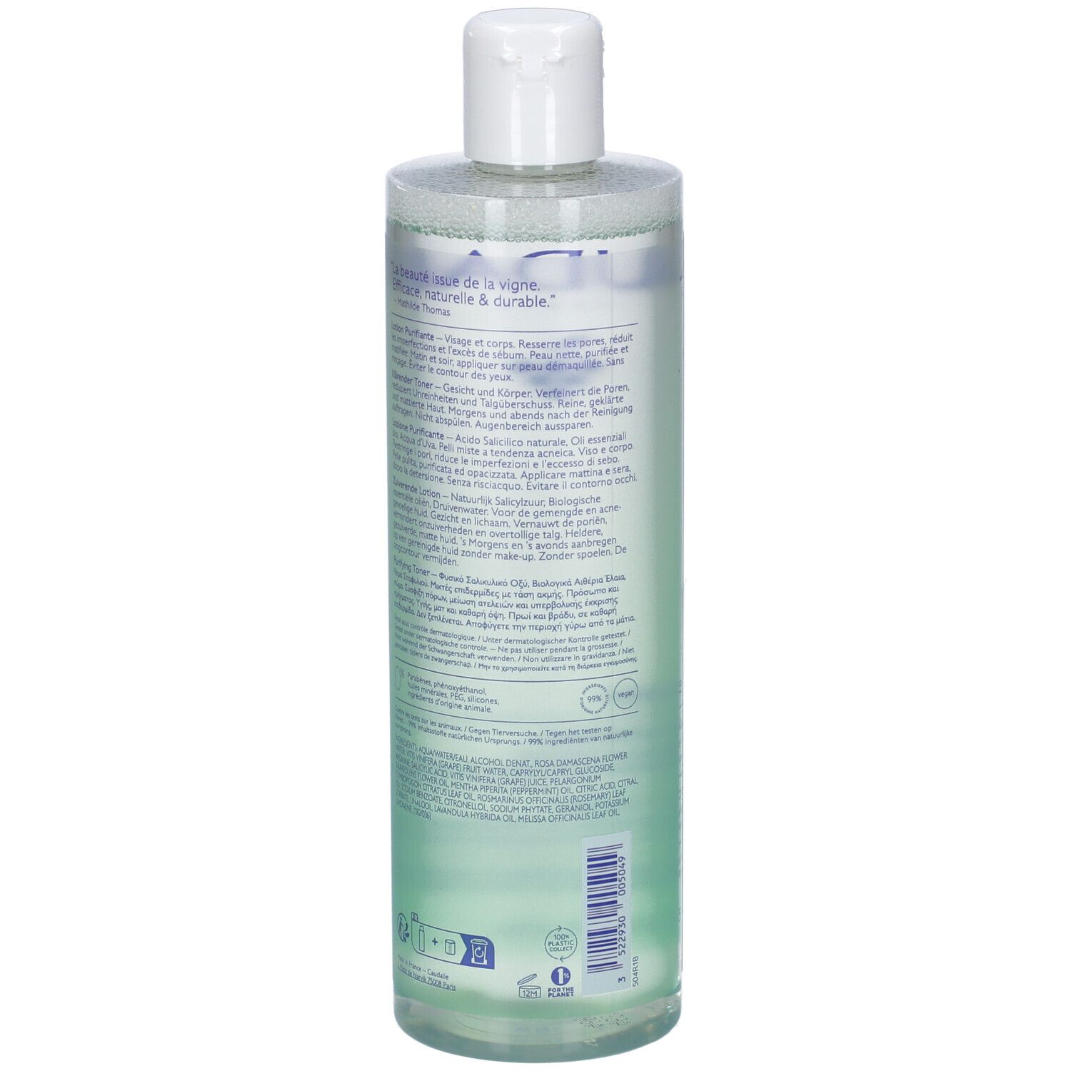 Caudalie Vinopure Lozione Purificante all'Acido Salicilico 400 ml