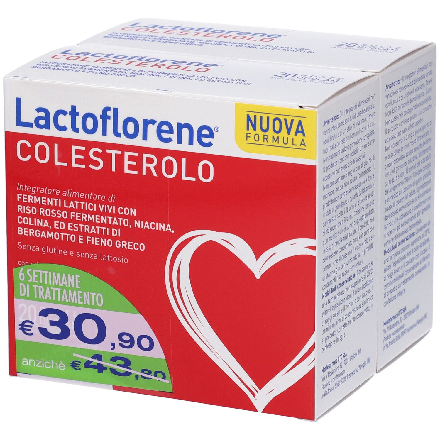 Lactoflorene Colesterolo Bustine Bipack