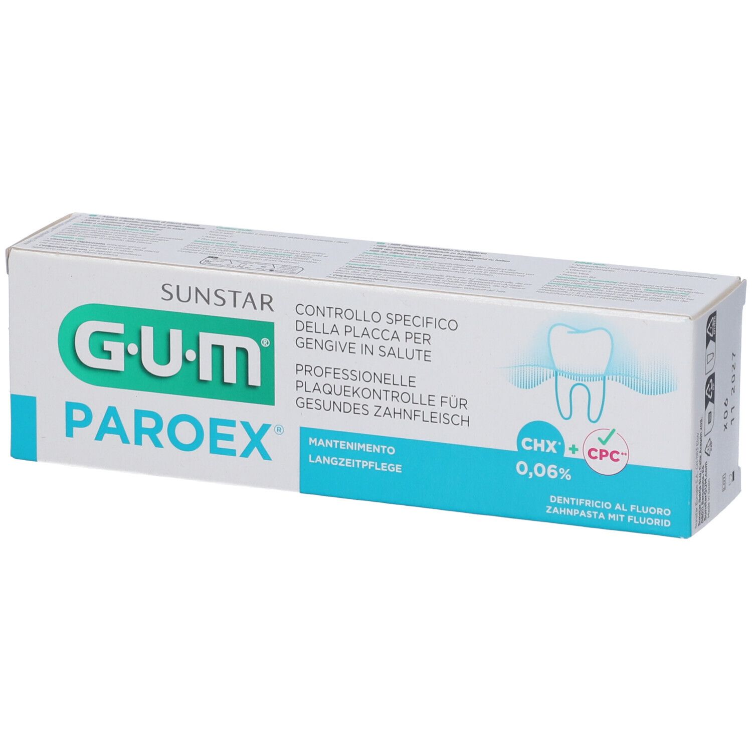 GUM Paroex Dentifricio CHX 0,06%