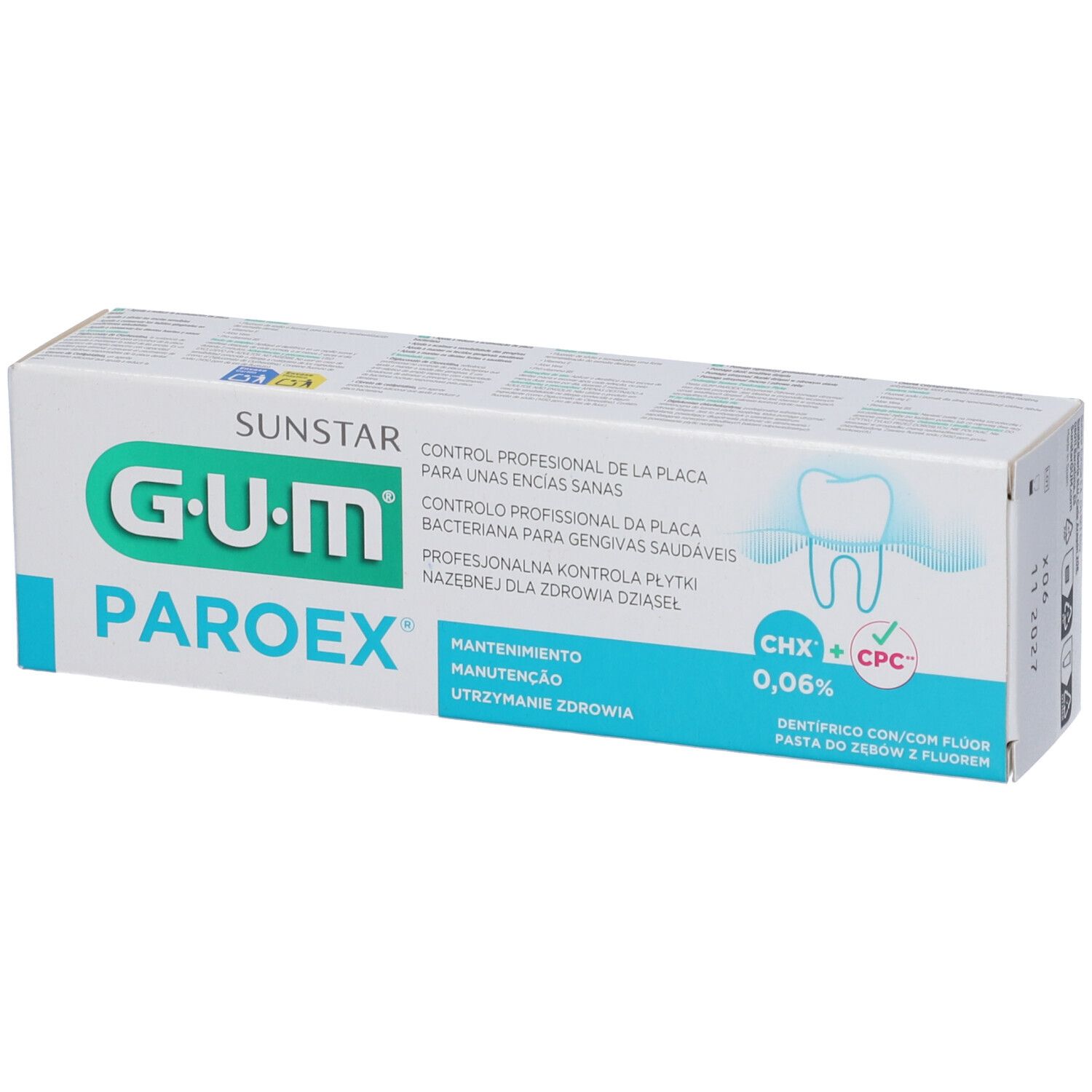 GUM Paroex Dentifricio CHX 0,06%