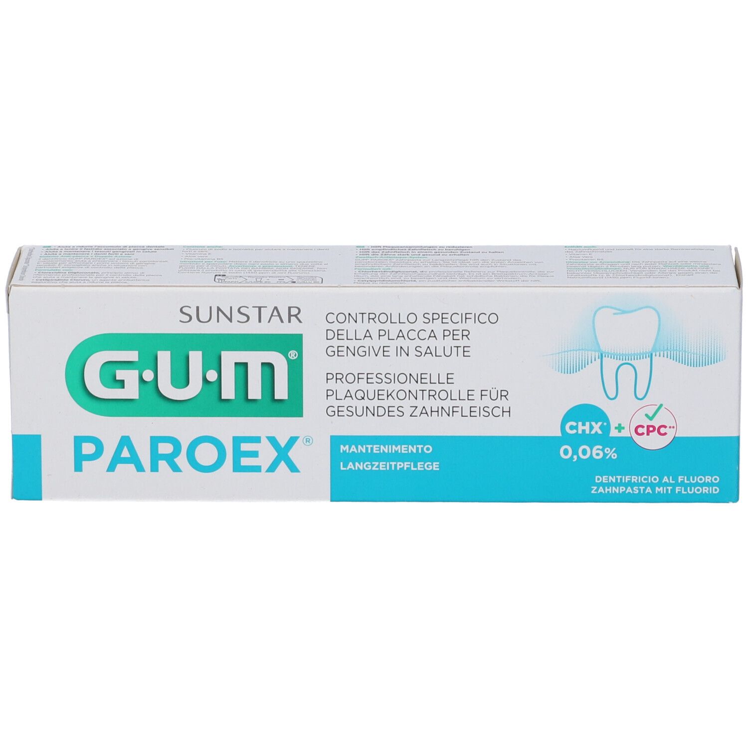 GUM Paroex Dentifricio CHX 0,06%