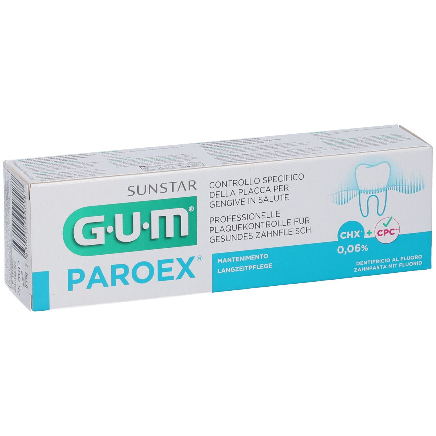 GUM Paroex Dentifricio CHX 0,06%