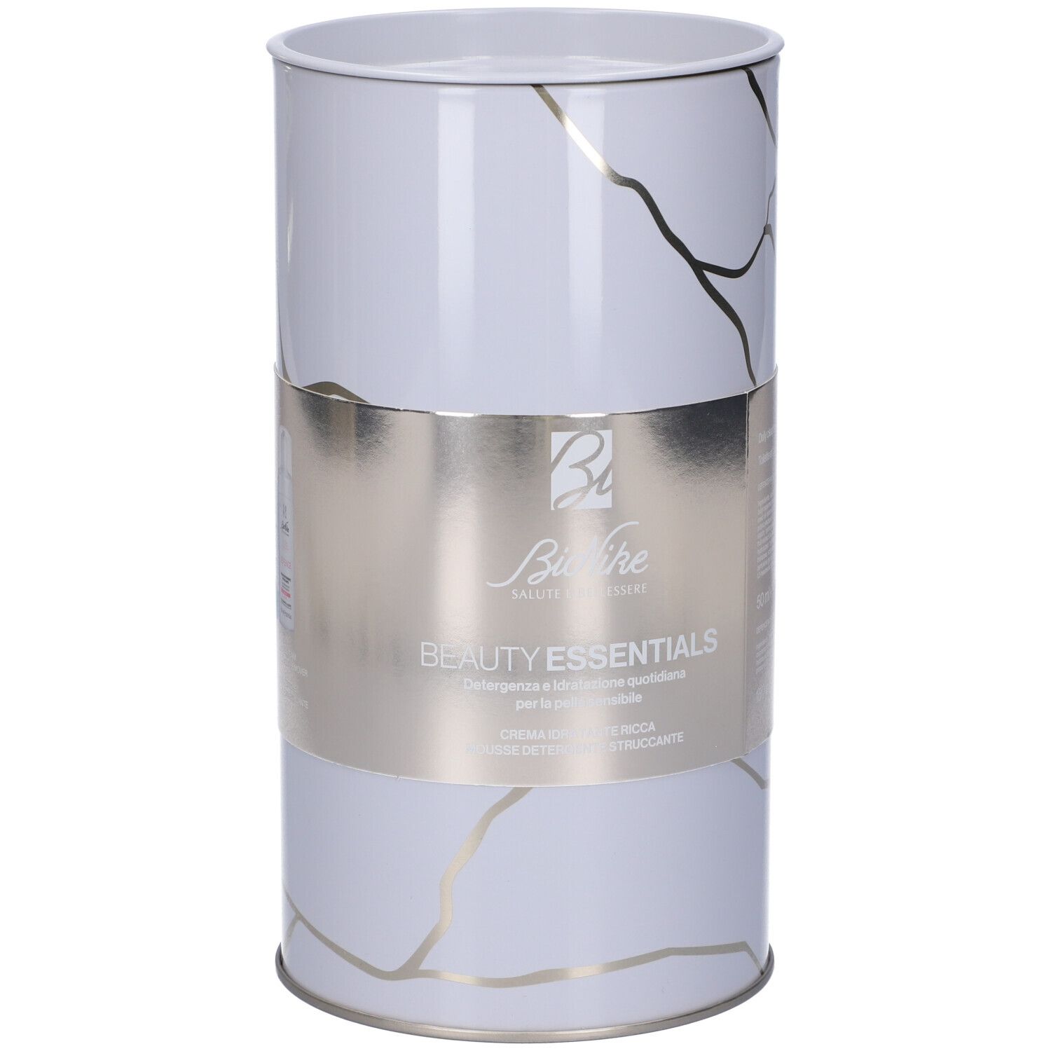 Bionike Beauty Essentials Cofanetto Regalo Crema Idratante Ricca + Mousse Detergente Struccante