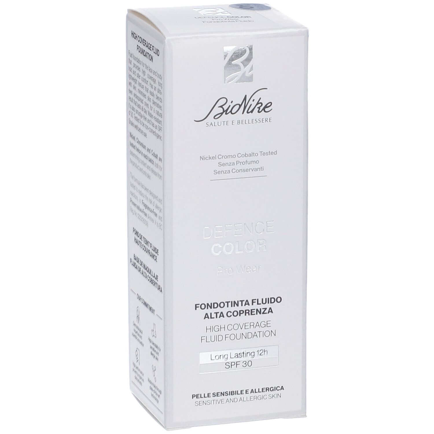 BioNike Defence Color Fondotinta Fluido Alta Coprenza SPF 30.