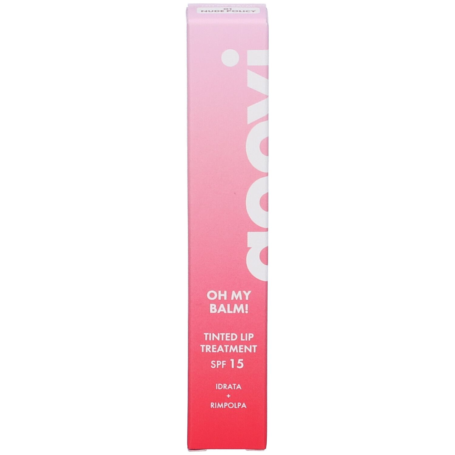 Goovi Tinted Lip Treatment 01 Nude Policy