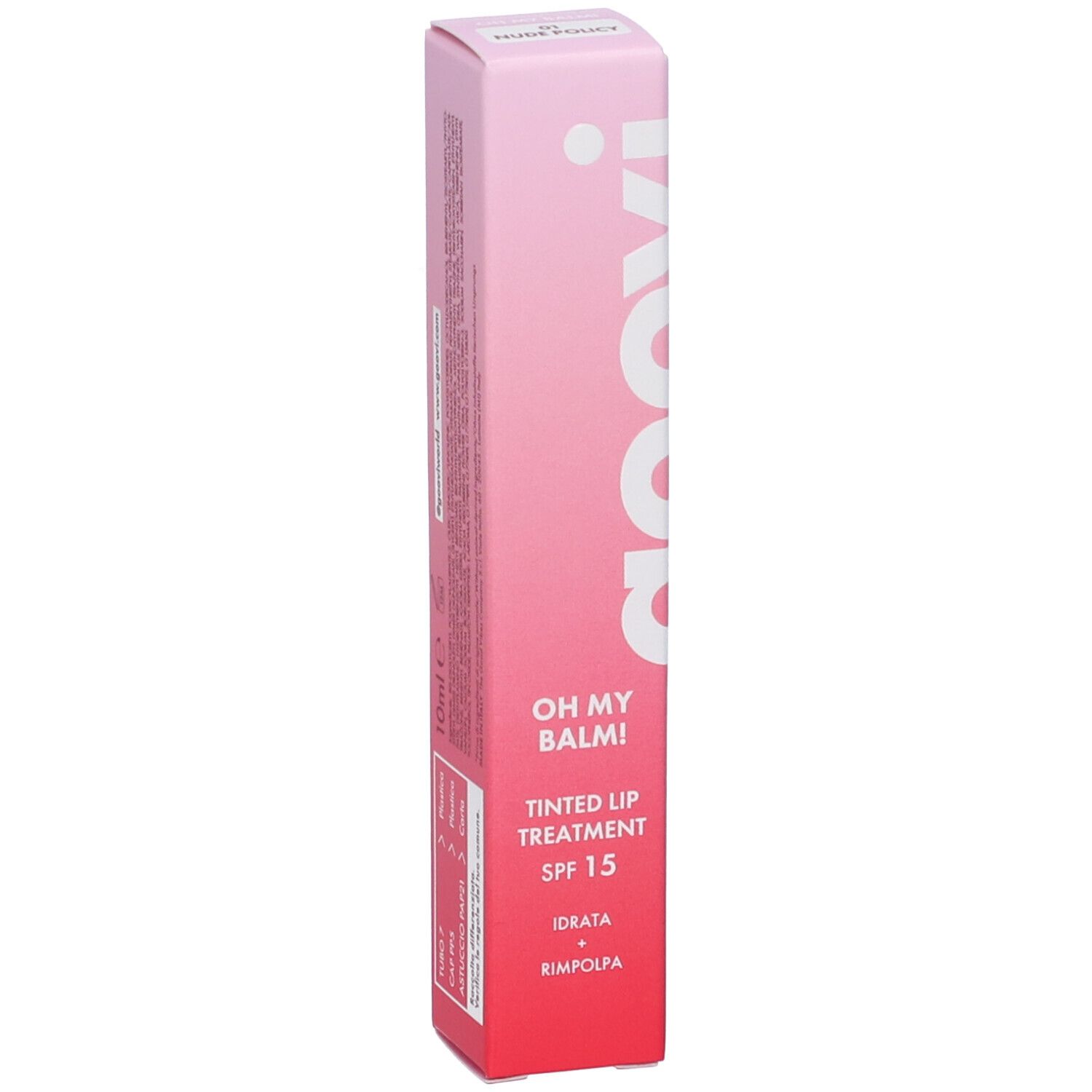 Goovi Tinted Lip Treatment 01 Nude Policy