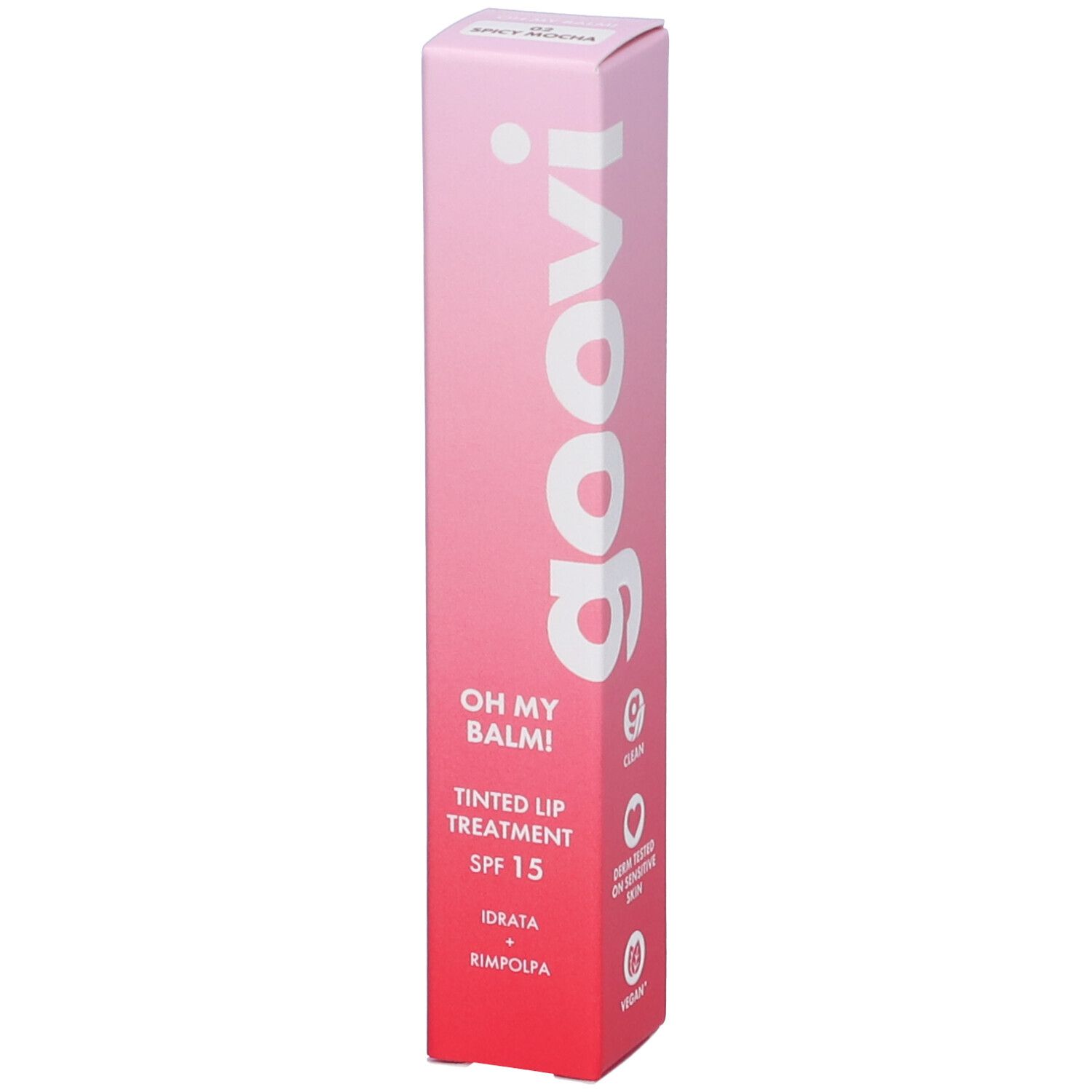 Goovi Tinted Lip Treatment 02 Spicy Mocha
