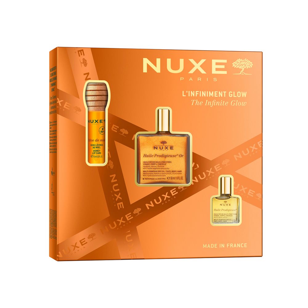 Nuxe Cofanetto Huile Prodigieuse® Or Glow
