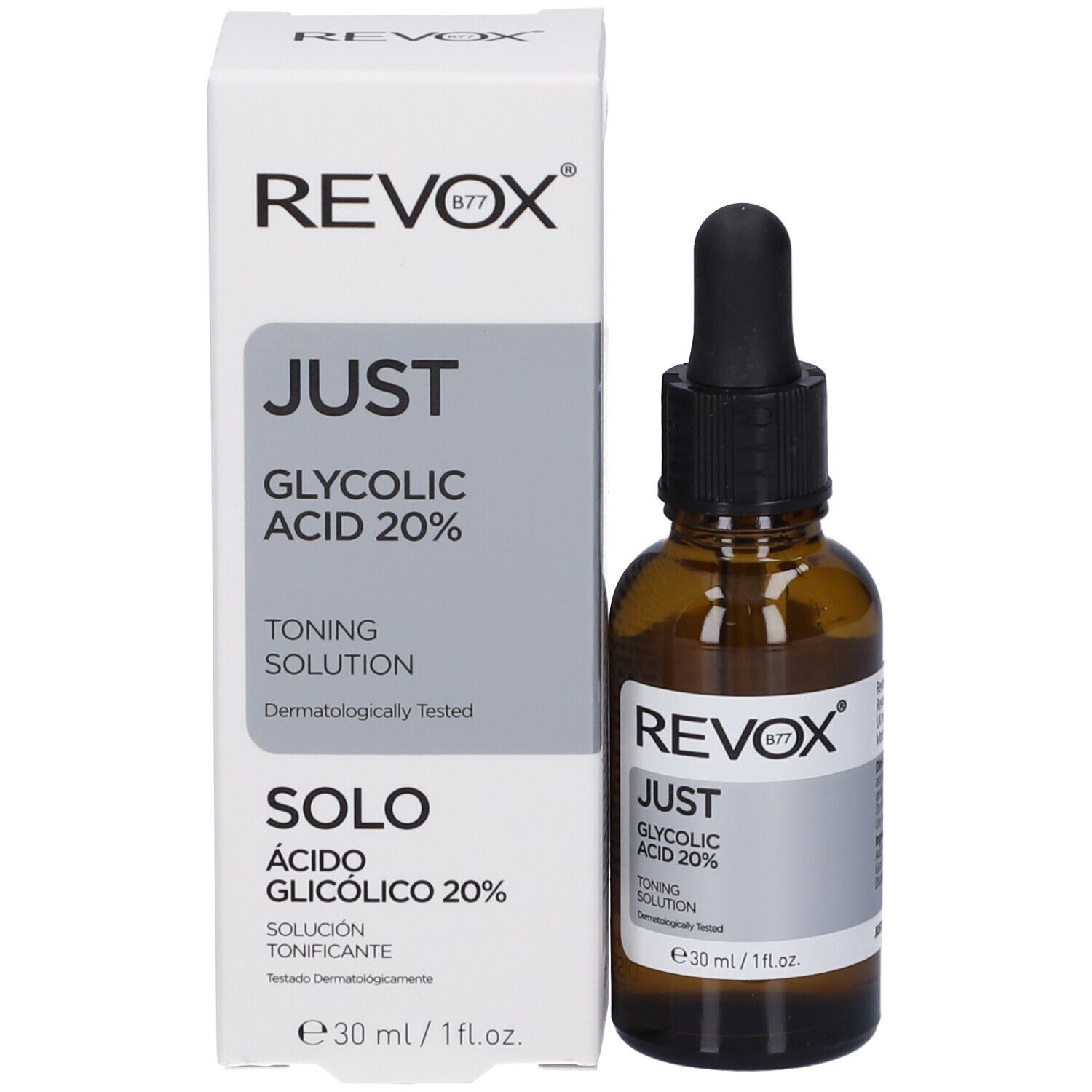 Revox B77 Just Soluzione Tonificante Viso Acido Glicolico20%