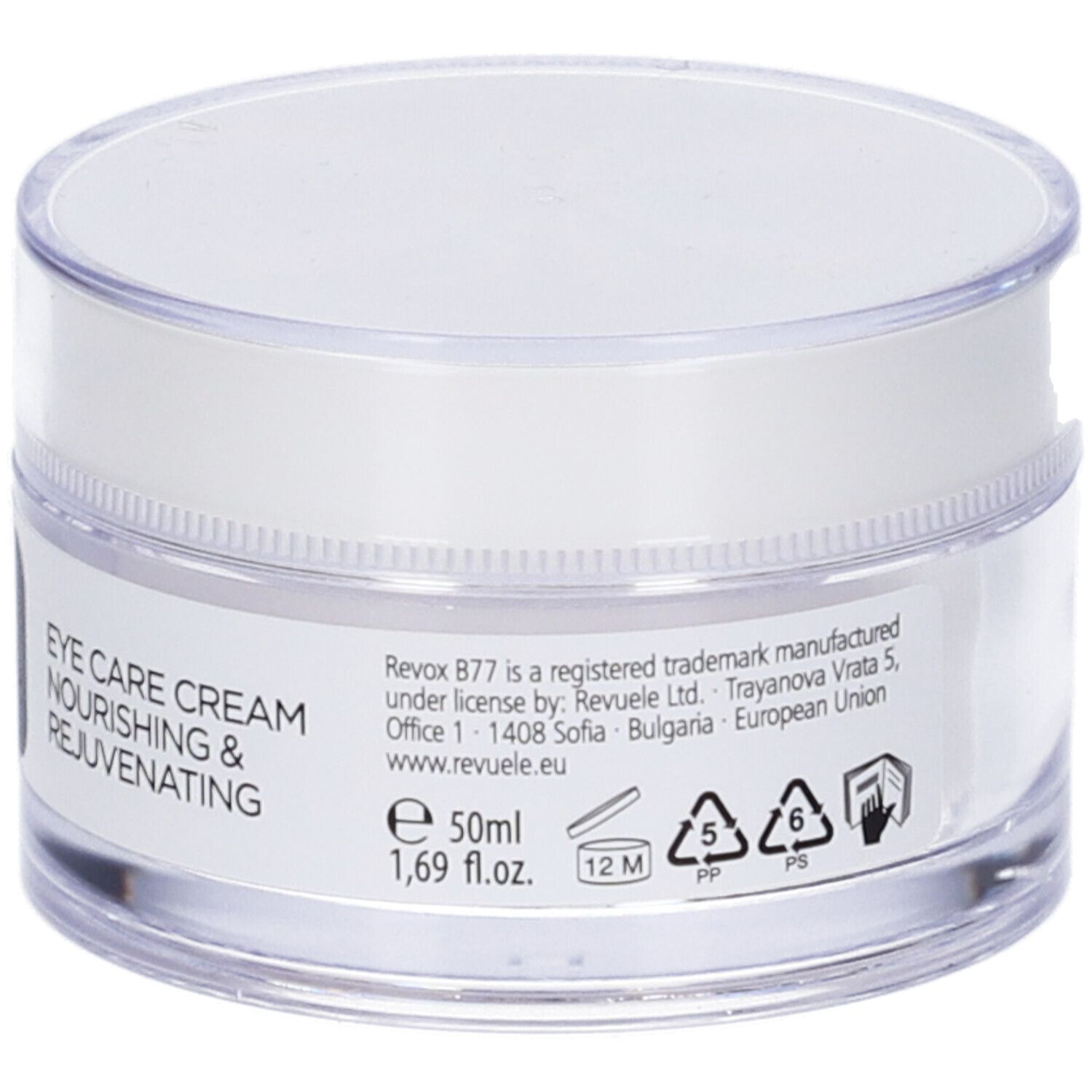 Revox B77 Just Crema Contorno Occhi All'acqua di Rose e Olio di Avocado