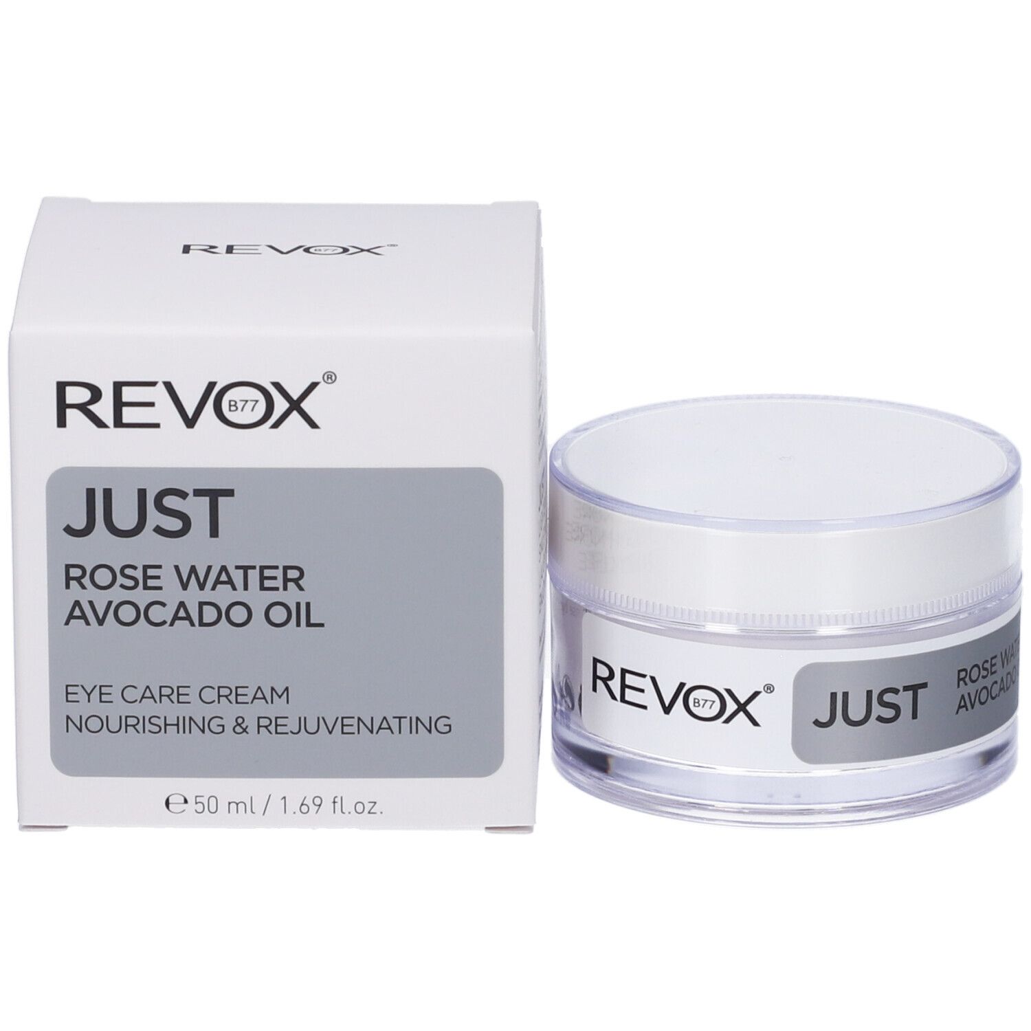 Revox B77 Just Crema Contorno Occhi All'acqua di Rose e Olio di Avocado