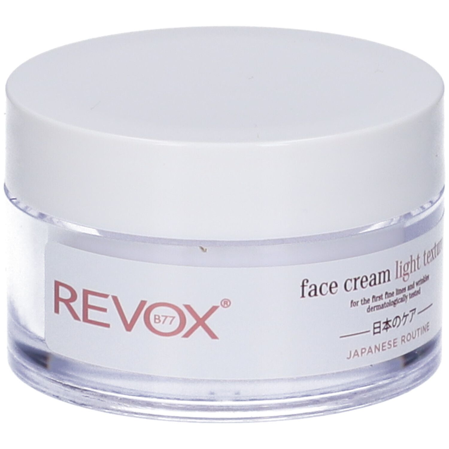 Revox B77 Japanese Routine Crema Viso Texture Leggera
