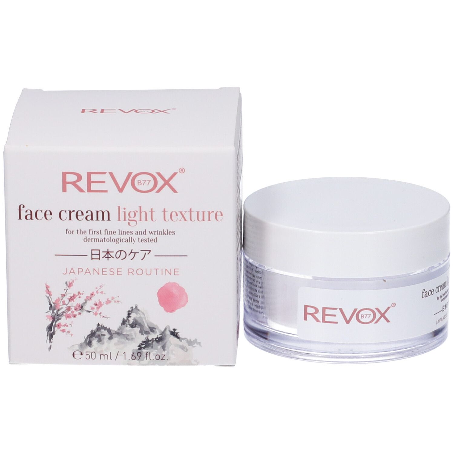 Revox B77 Japanese Routine Crema Viso Texture Leggera