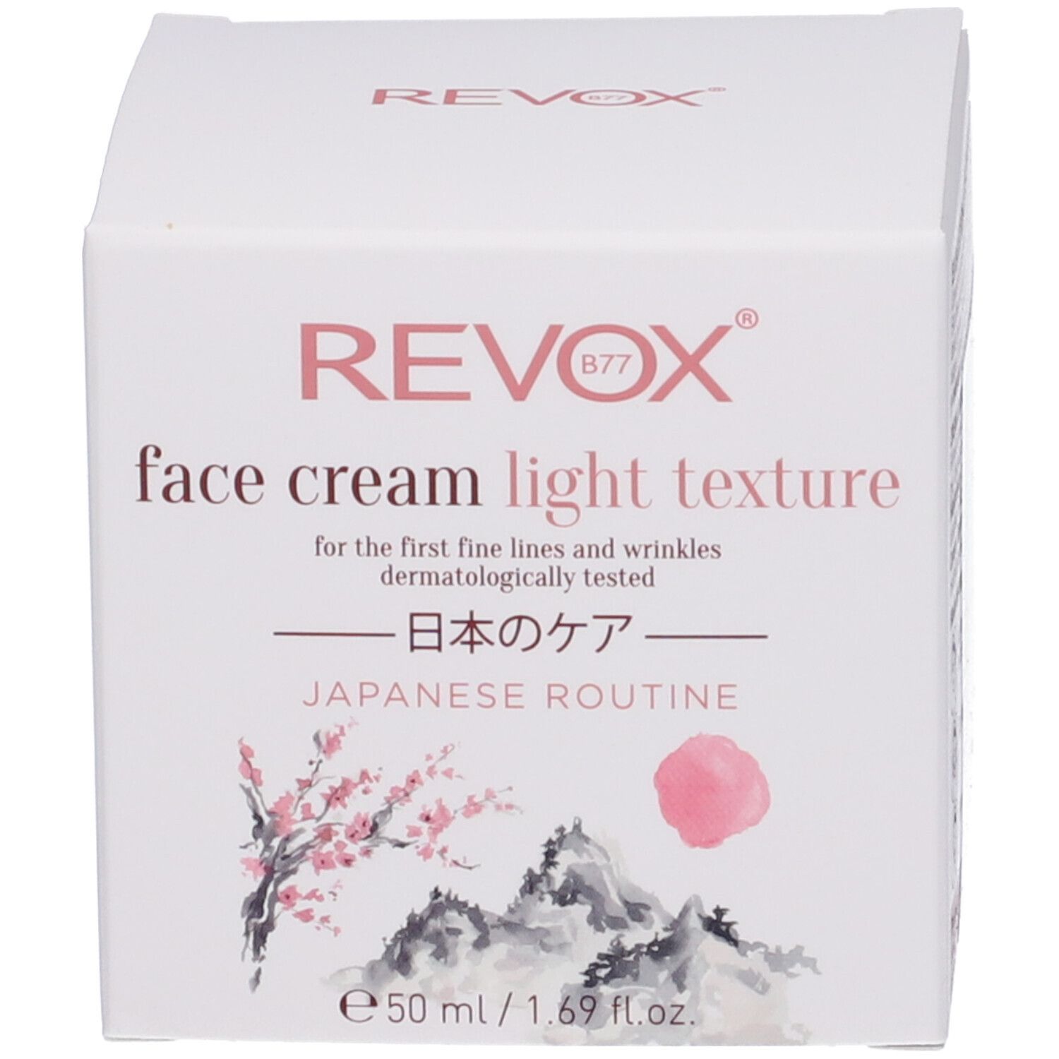 Revox B77 Japanese Routine Crema Viso Texture Leggera