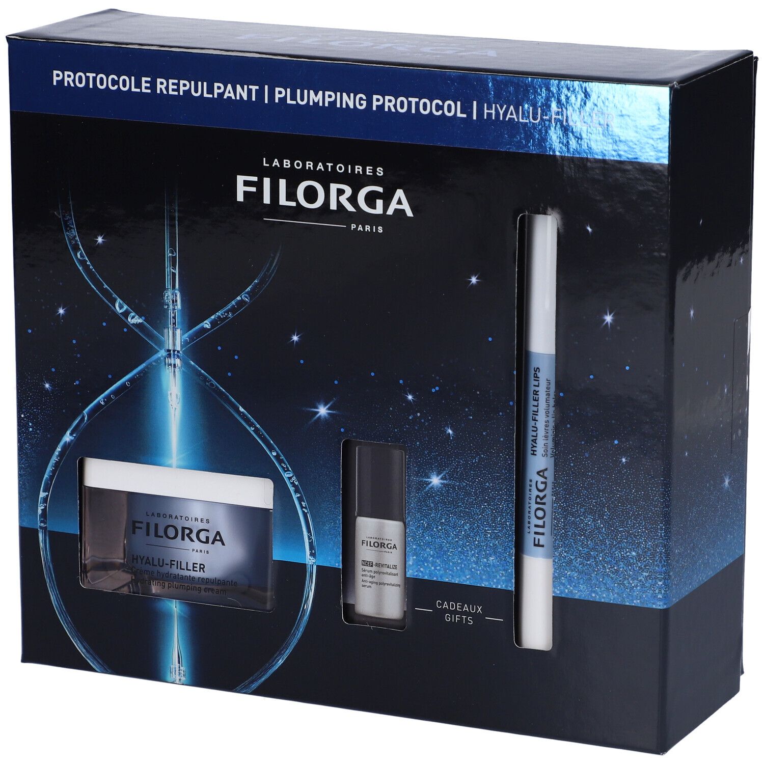 Filorga Cofanetto Hyalu-Filler Protocollo Rimpolpante