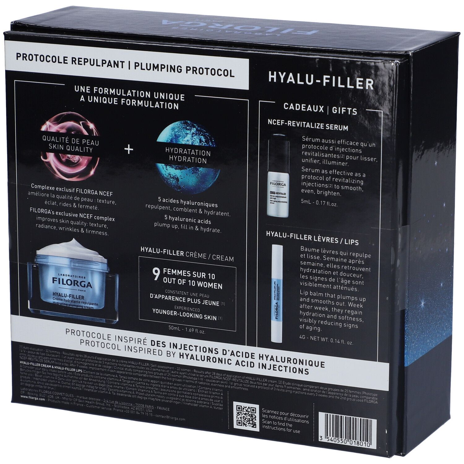 Filorga Cofanetto Hyalu-Filler Protocollo Rimpolpante