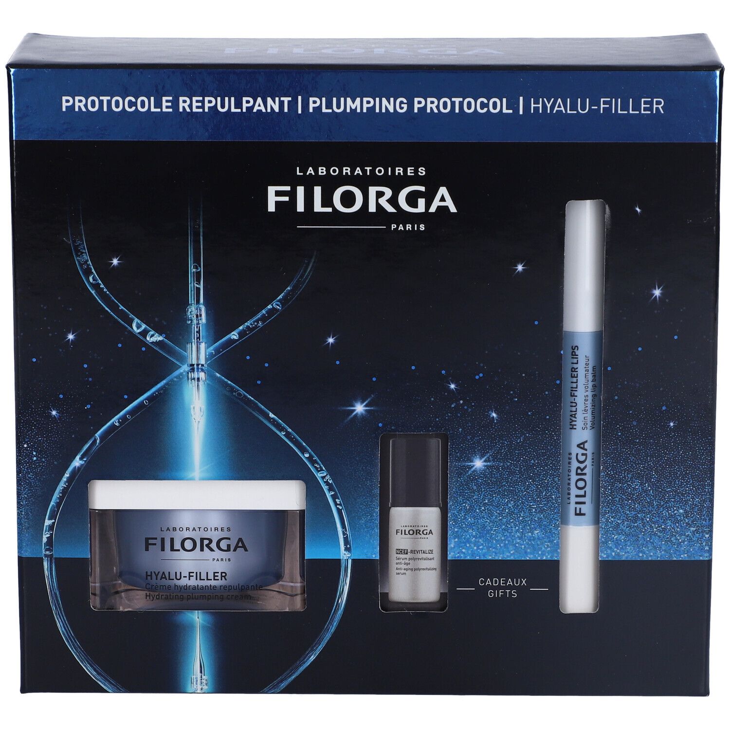 Filorga Cofanetto Hyalu-Filler Protocollo Rimpolpante