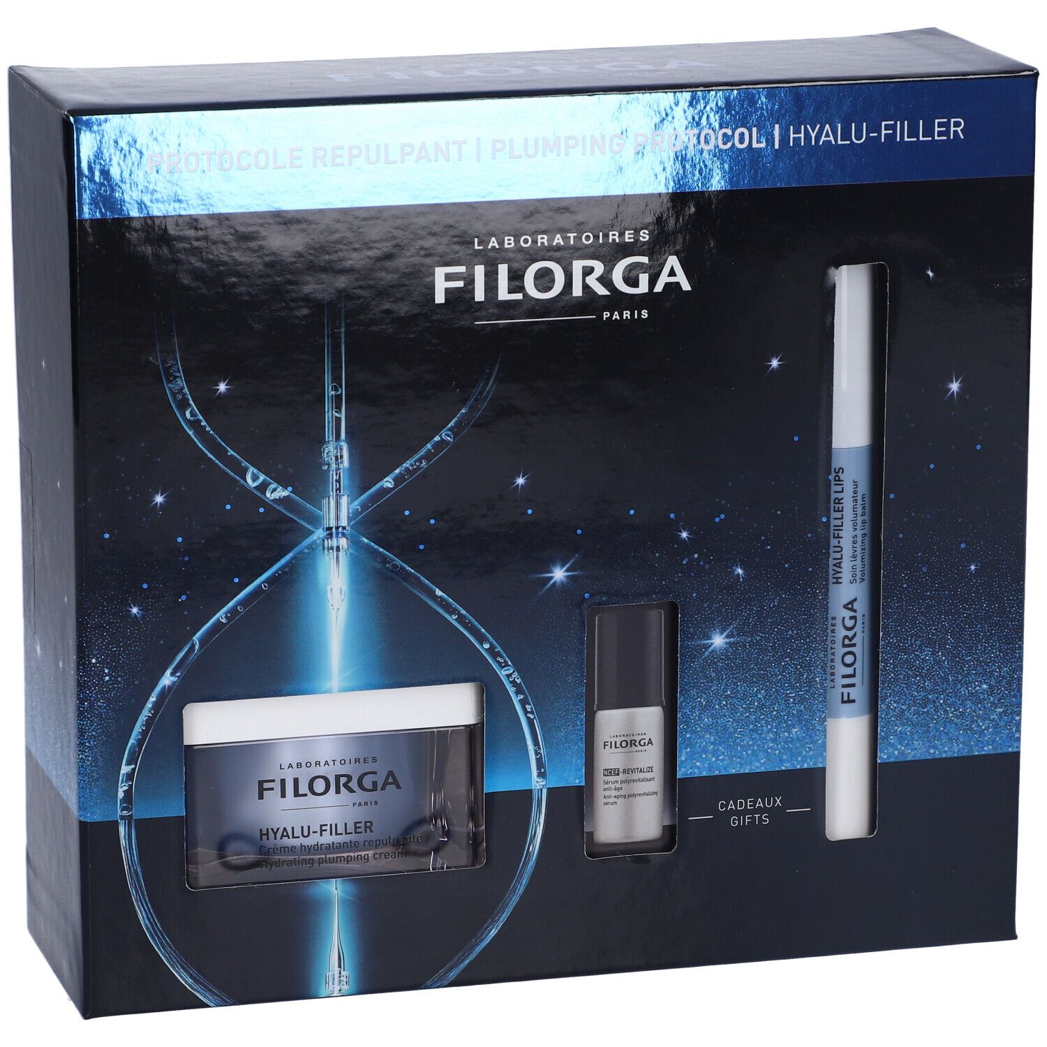 Filorga Cofanetto Hyalu-Filler Protocollo Rimpolpante