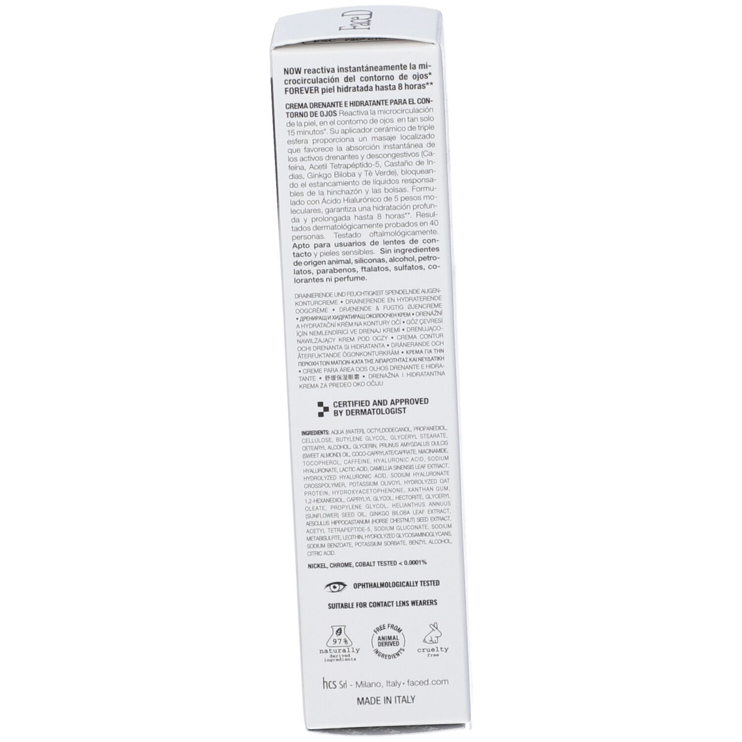 Face D Drain & Moist Eye Cream