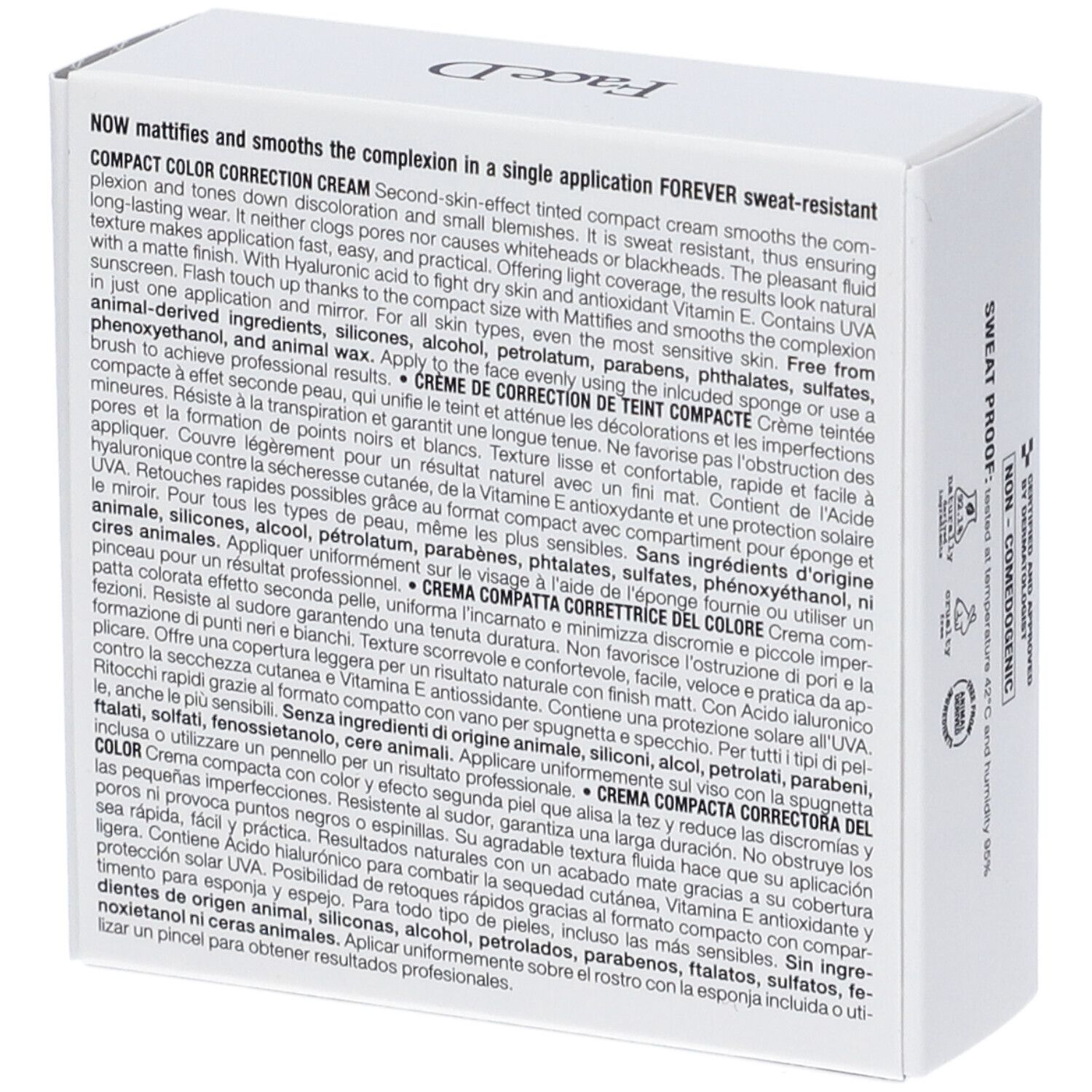 Face D Compact Touch Cc Cream - Light