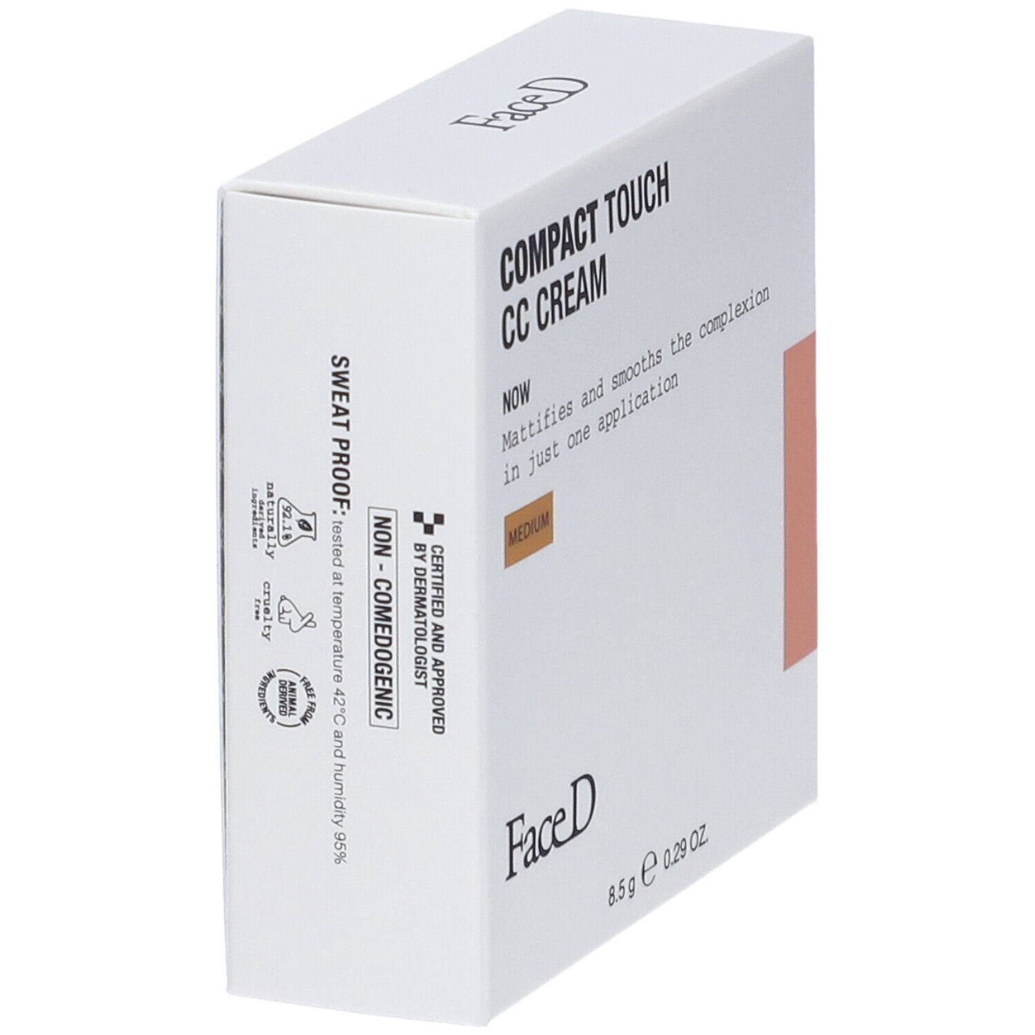 Face D Compact Touch Cc Cream - Medium