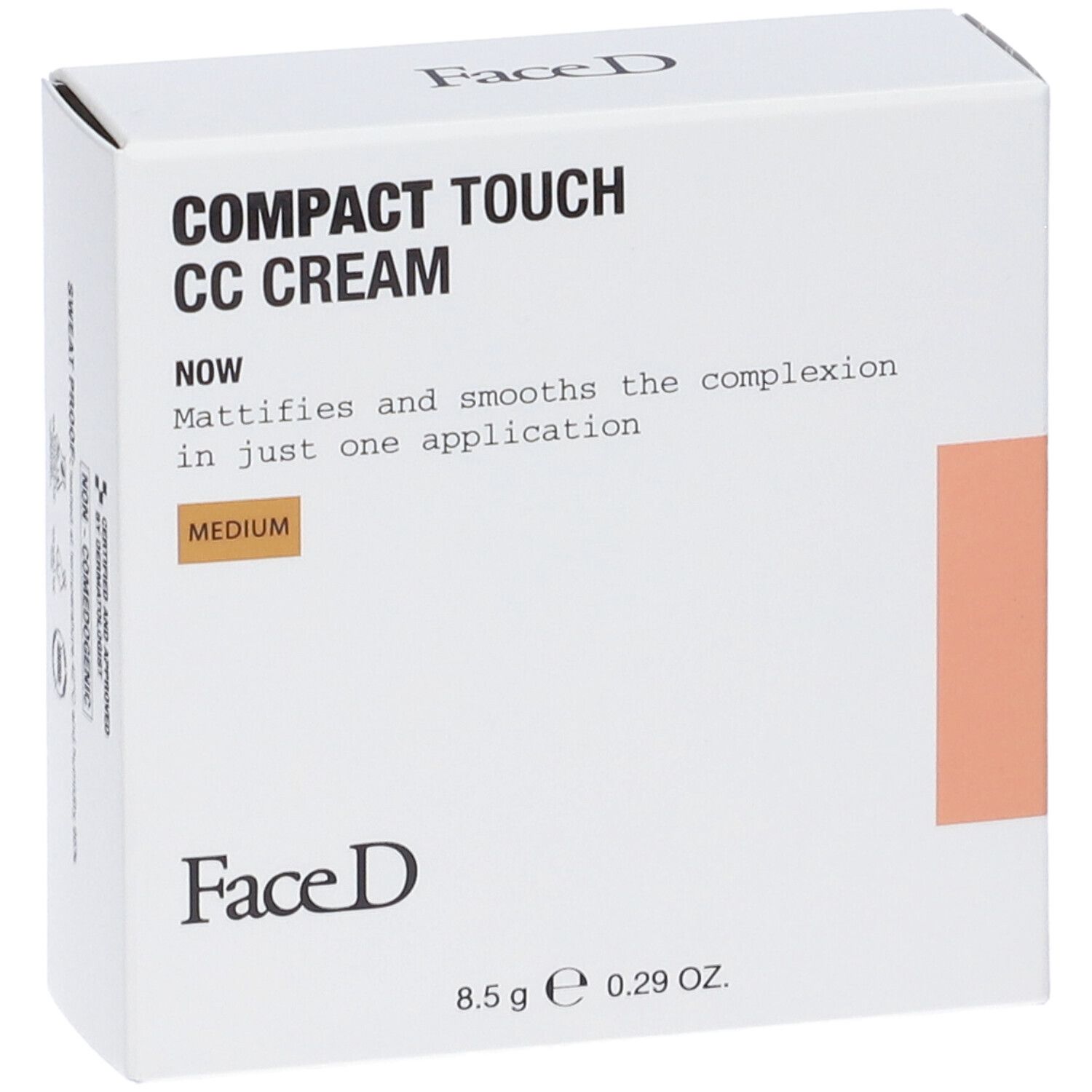 Face D Compact Touch Cc Cream - Medium