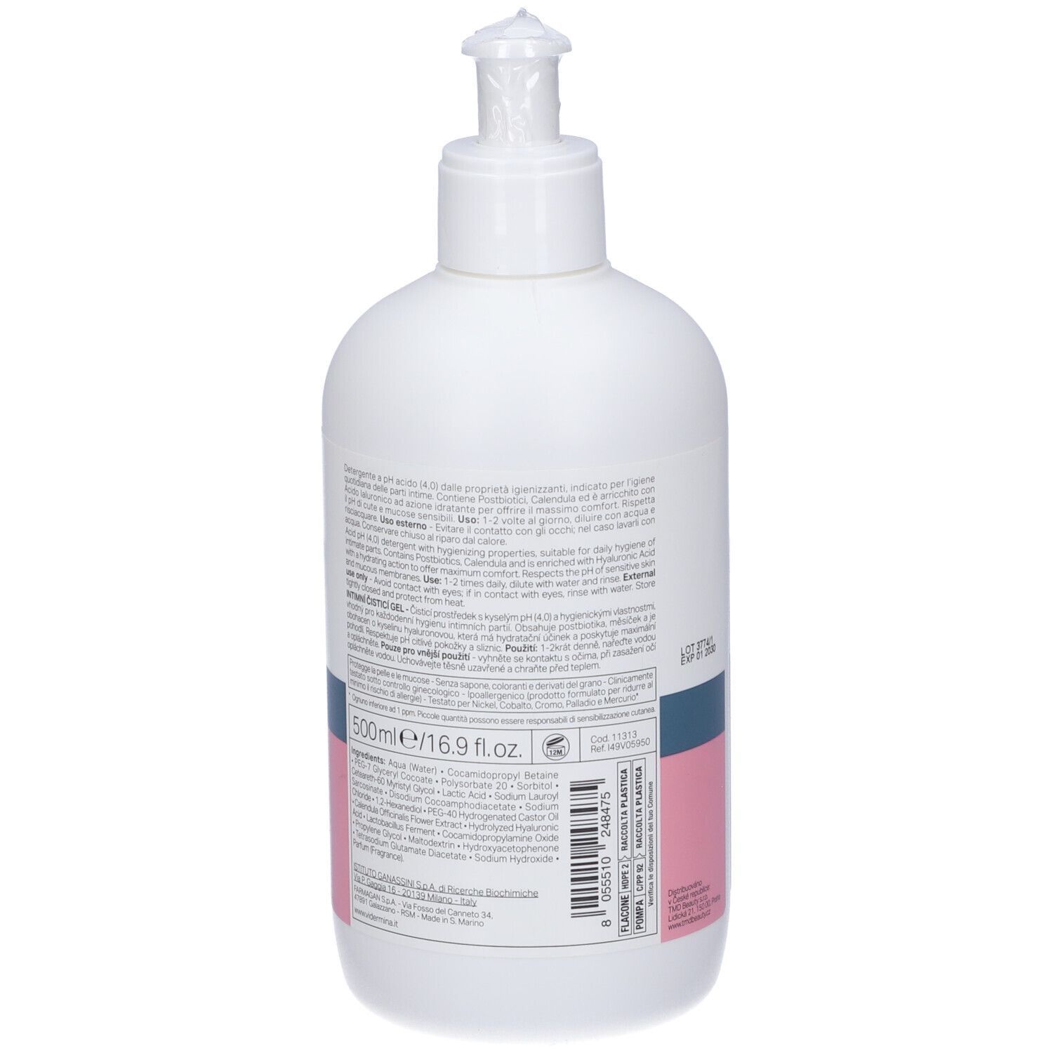 Vidermina Intima Detergente Nuova Formula