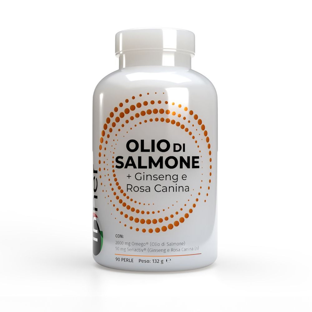 Inner® Olio di Salmone con Ginseng e Rosa Canina