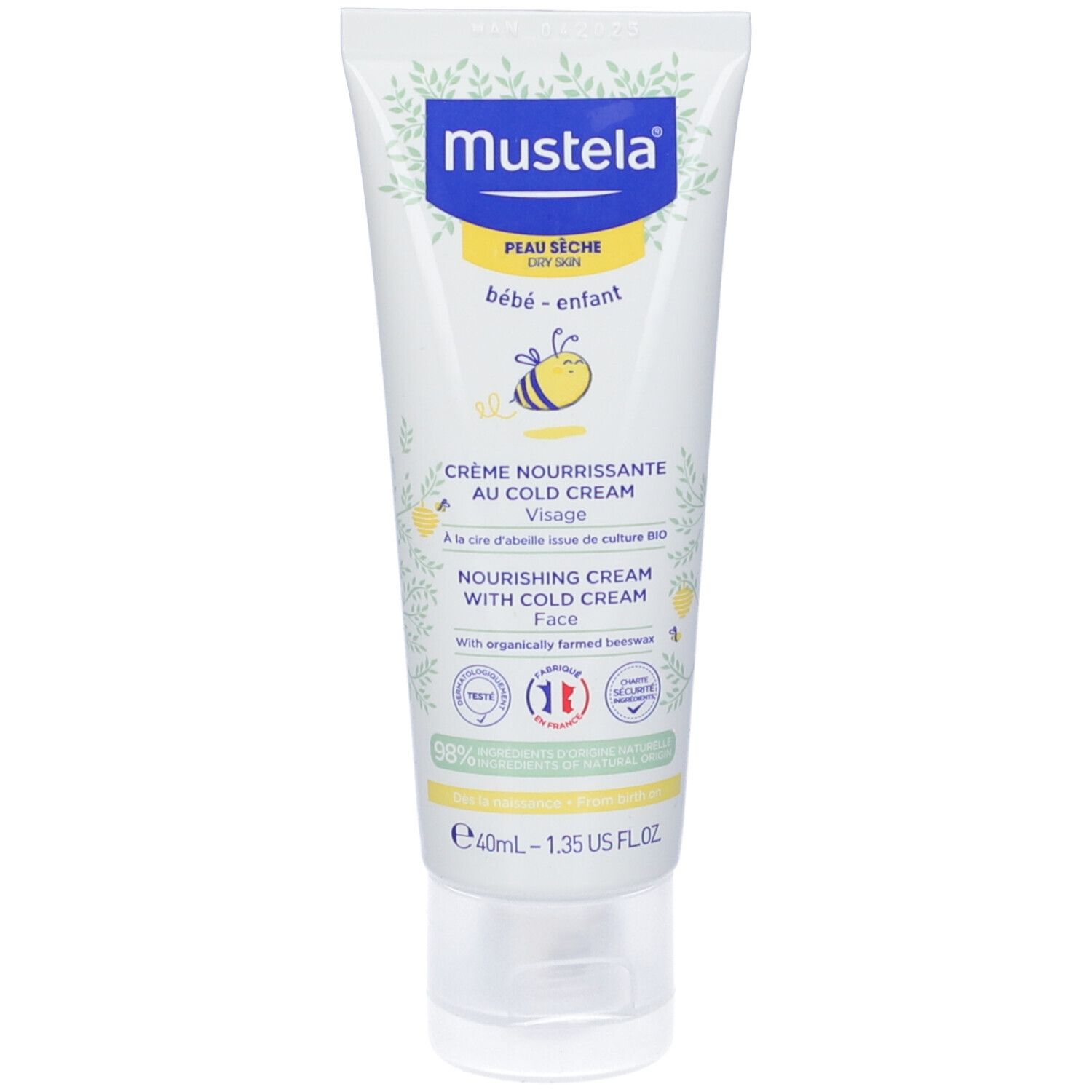 Mustela Crema Viso Nutriente alla Cold Cream