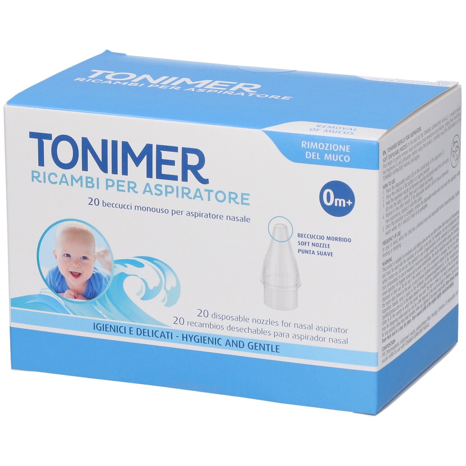 Tonimer Ricambi per Aspiratore Nasale 20 Pezzi