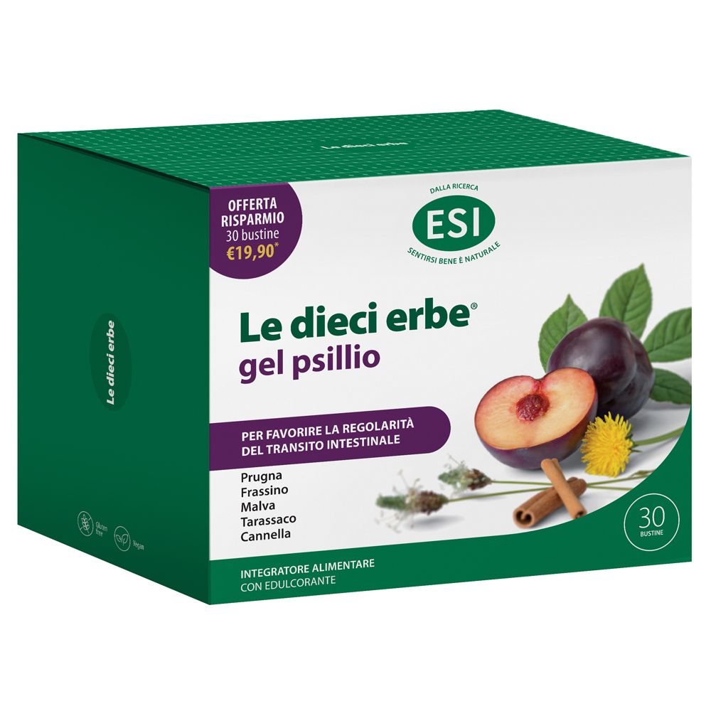 ESI Le Dieci Erbe Gel Psillio Bustine