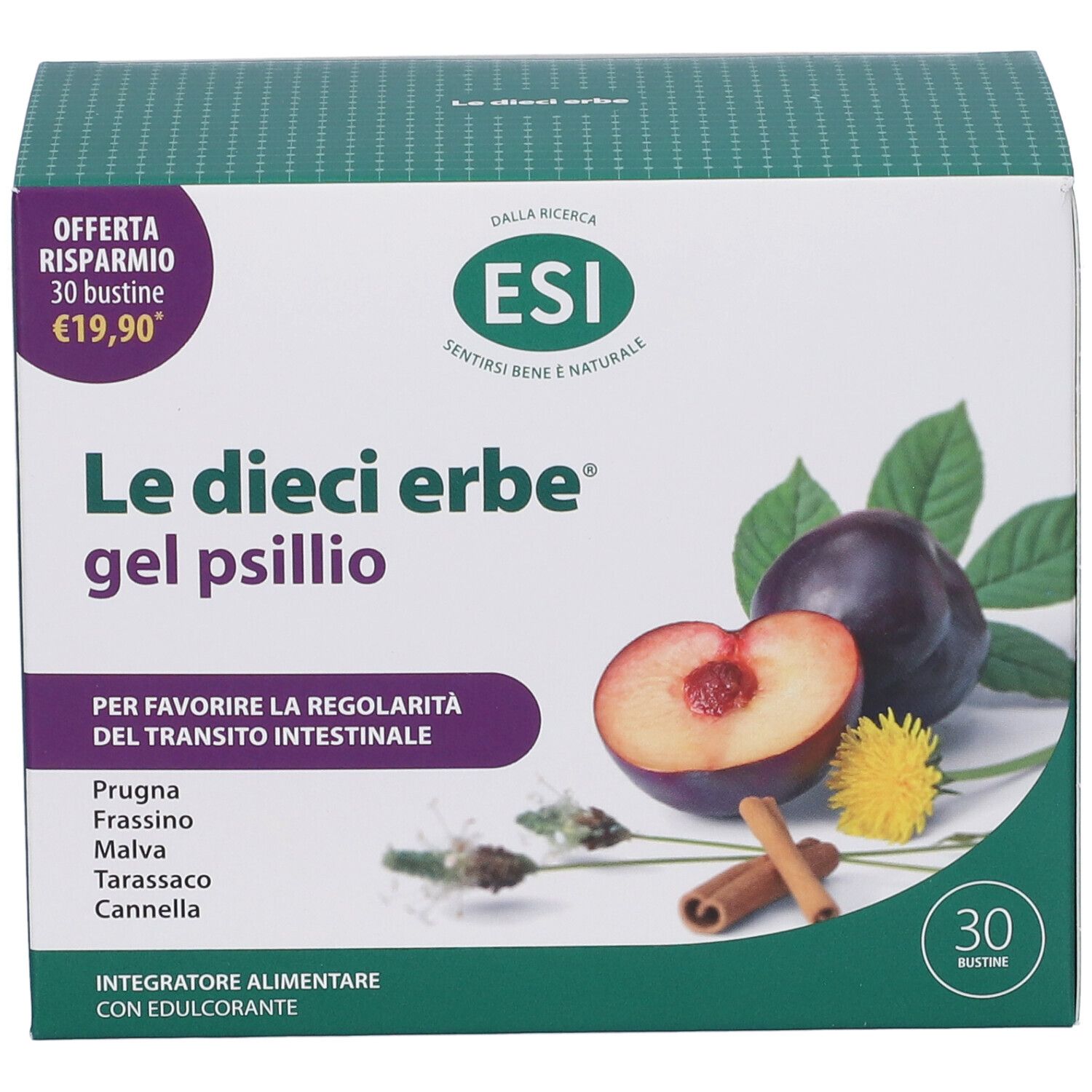 ESI Le Dieci Erbe Gel Psillio Bustine