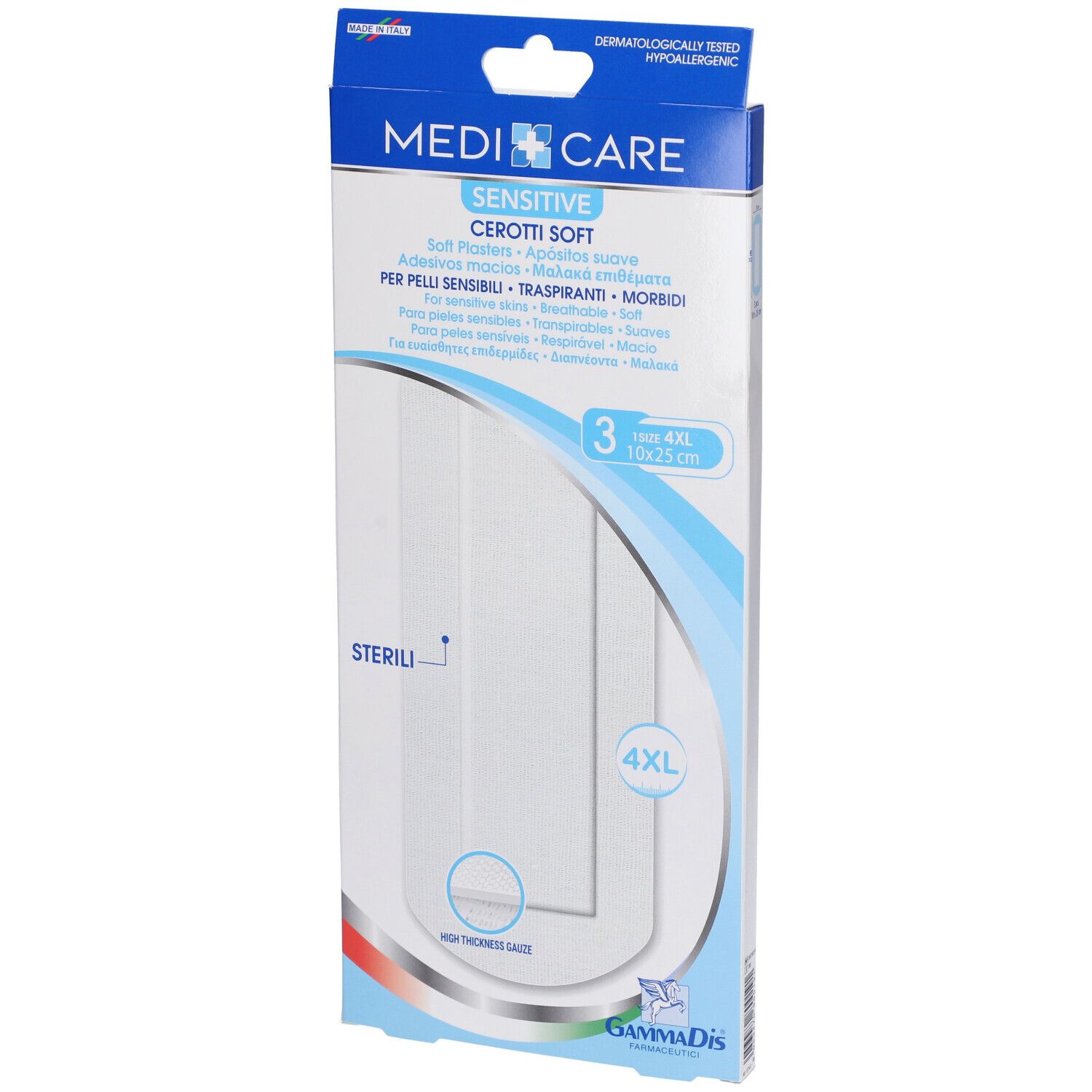 Medicare Sensitive Cerotti Soft 4XL 10x25cm
