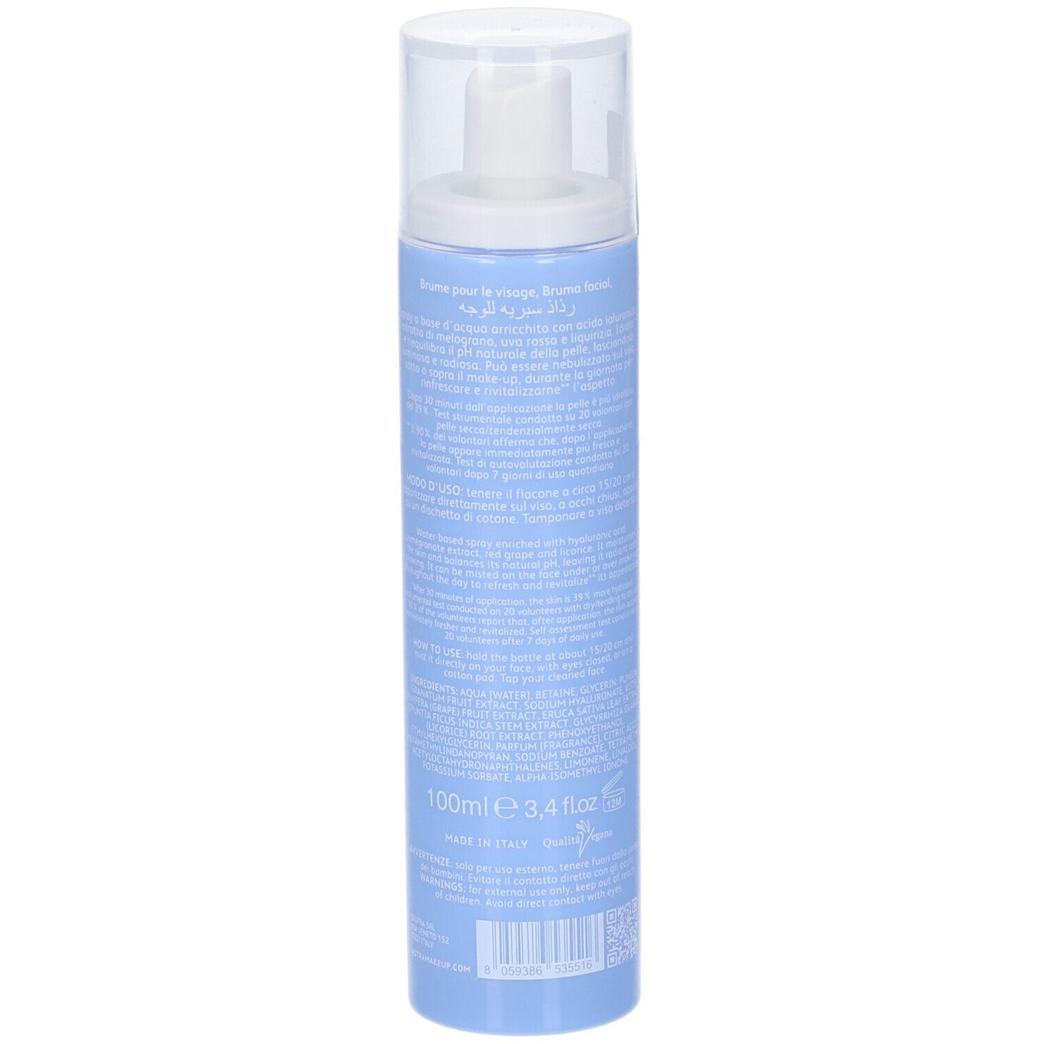Astra Skin Face Mist Spray Idratante Rivitalizzante Viso