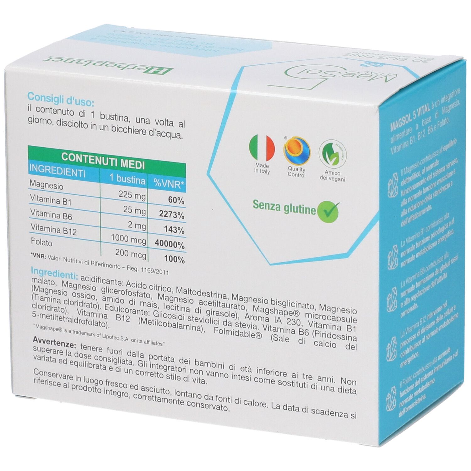 Magsol 5 Vital Bustine