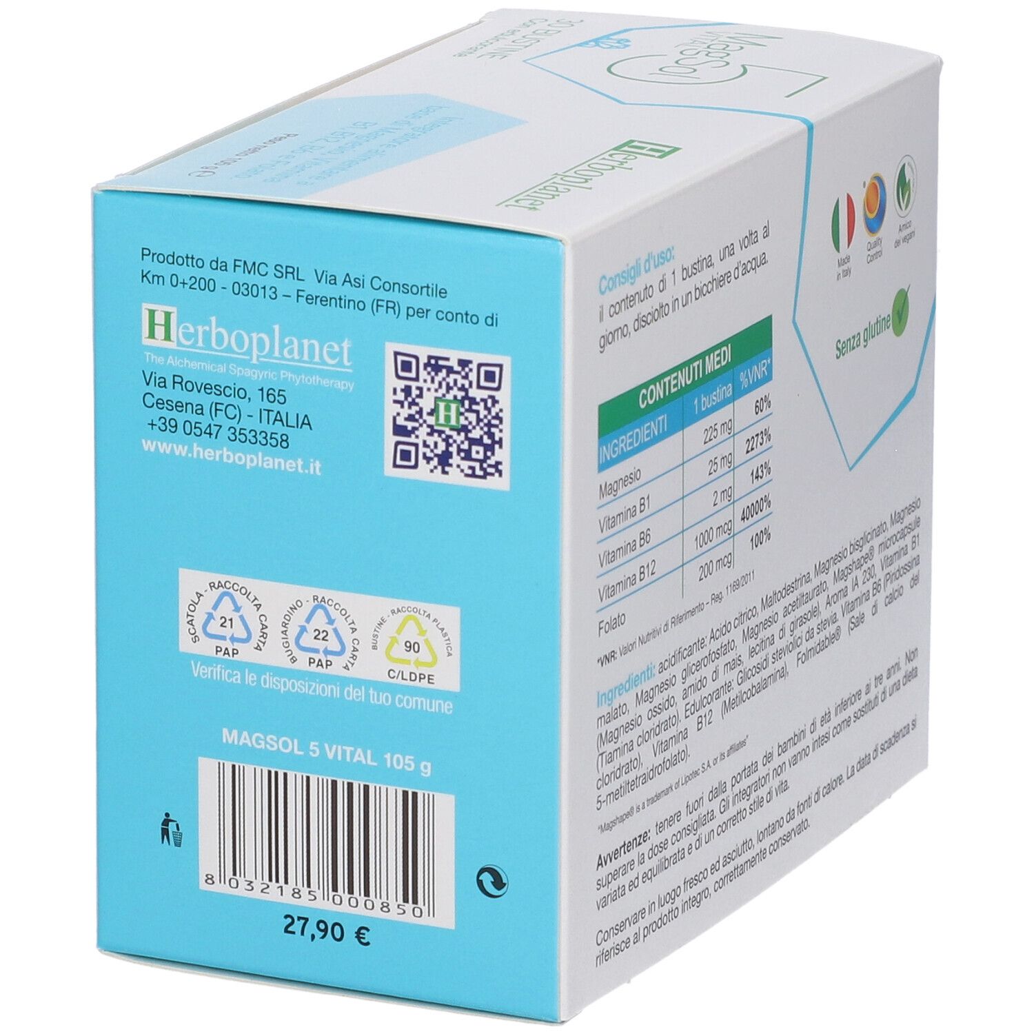 Magsol 5 Vital Bustine