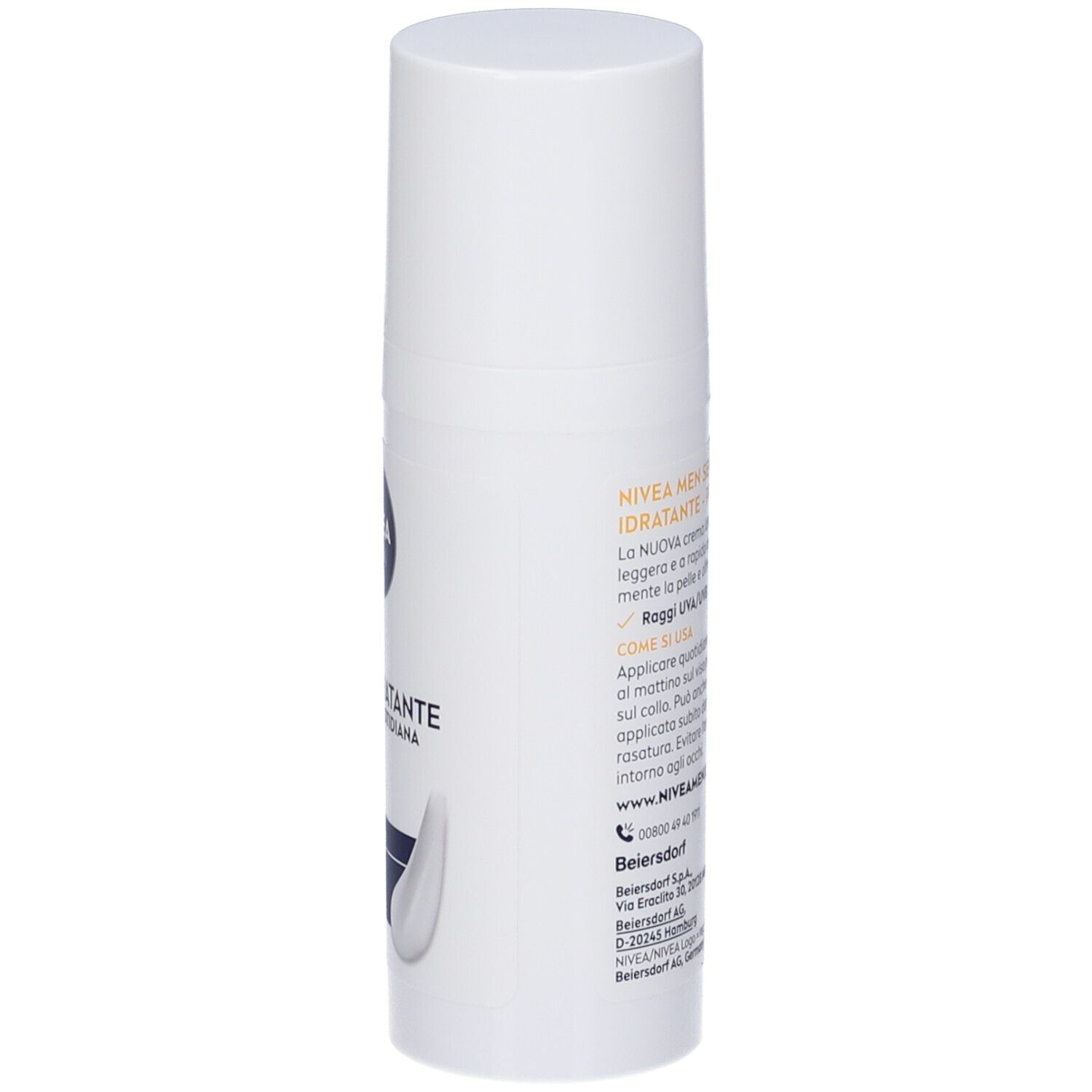 Nivea Men Sensitive Crema Viso Uomo Idratante Protezione Quotidiana SPF 30 50 ml per pelli sensibili