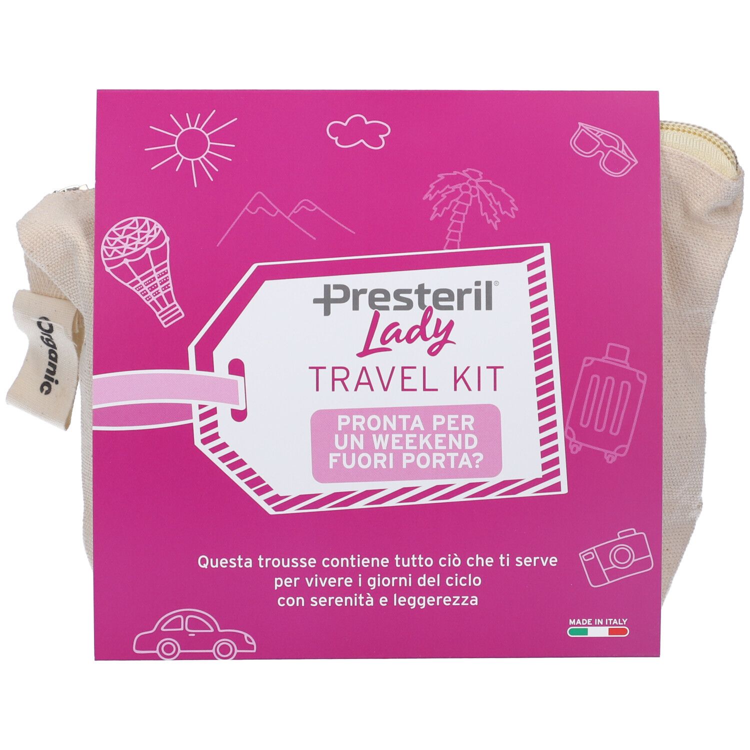 Lady Presteril Travel Kit con Pochette in Omaggio