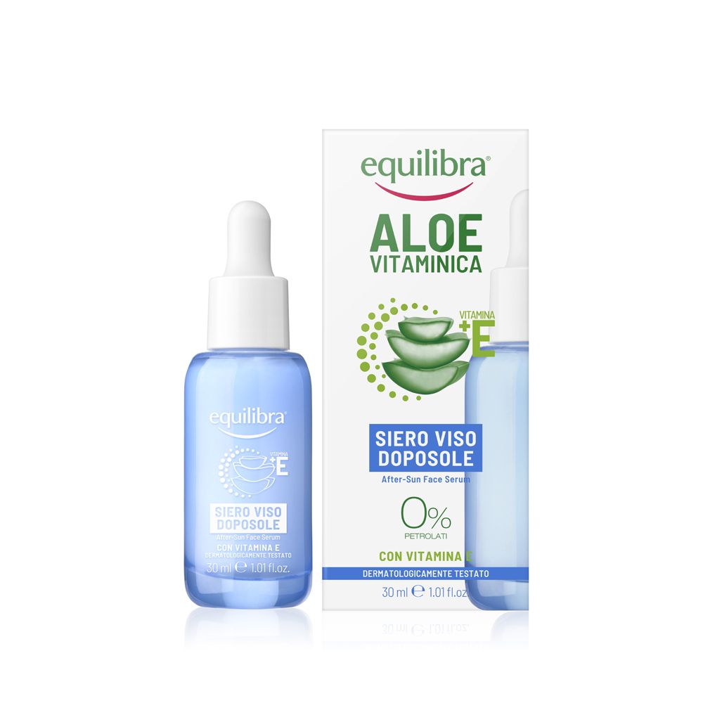 Equilibra Aloe Vitaminica Siero Viso Doposole