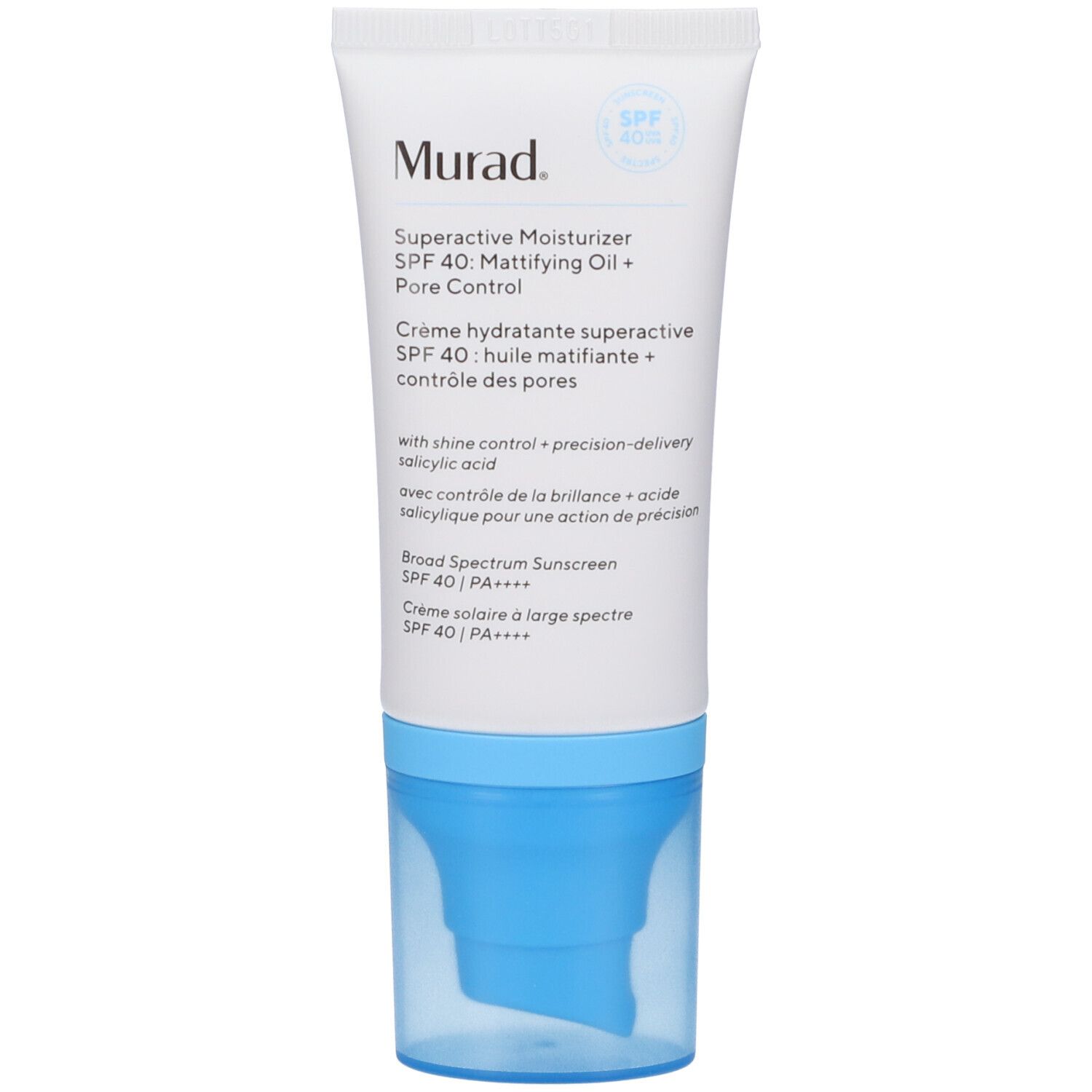 Retro del tubo. Testo in tedesco, francese, italiano e spagnolo. Istruzioni per l'uso.