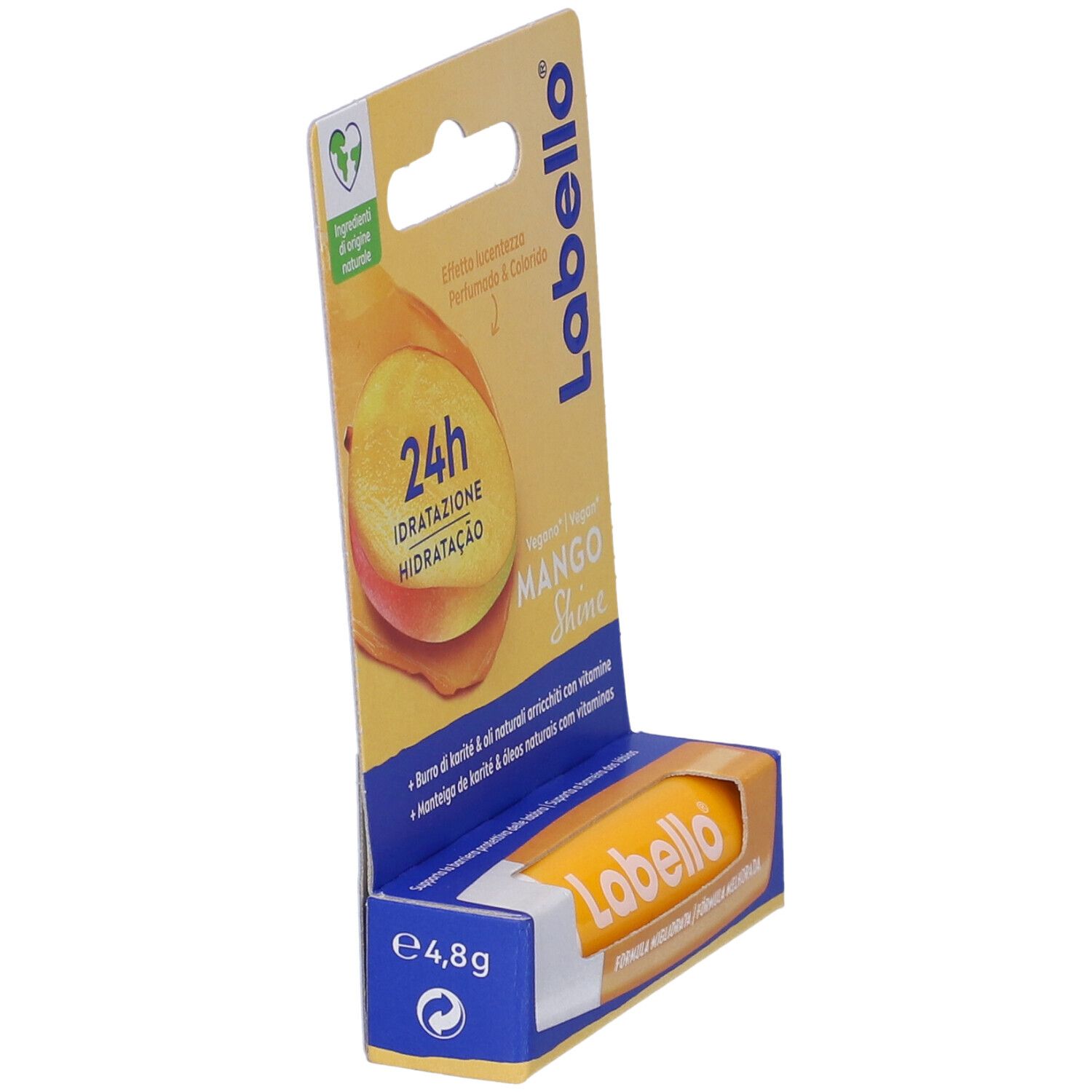 Labello Classic Care Balsamo Labbra Stick Aroma Mango