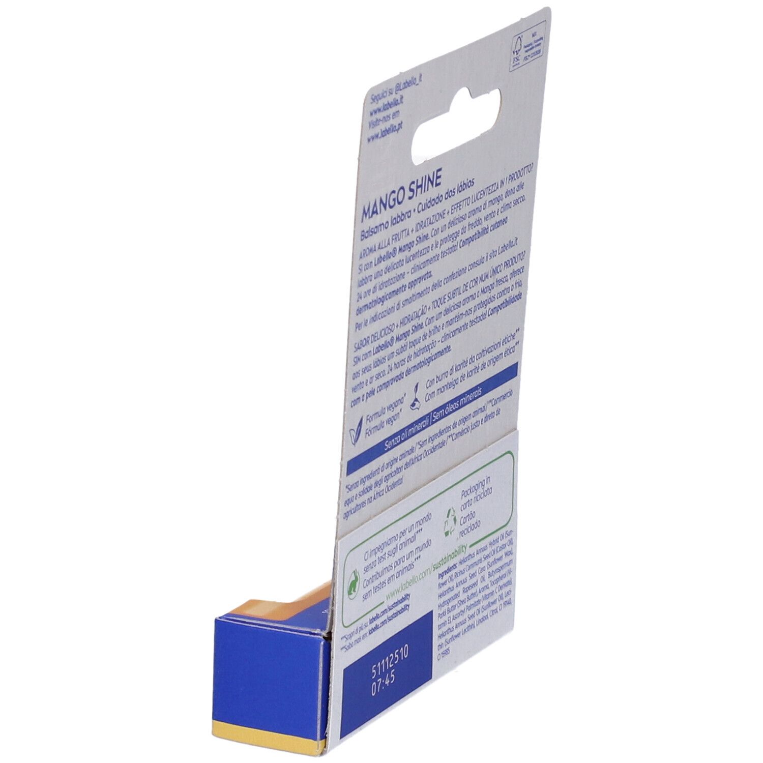Labello Classic Care Balsamo Labbra Stick Aroma Mango