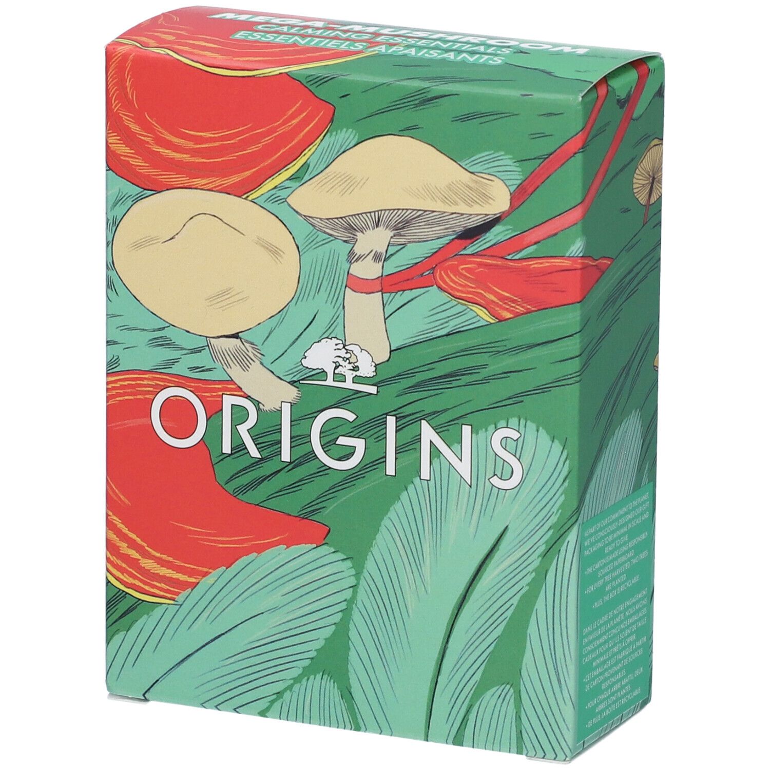Origins Cofanetto Regalo Natale Mega-Mushroom Siero Ricostituente + Lozione