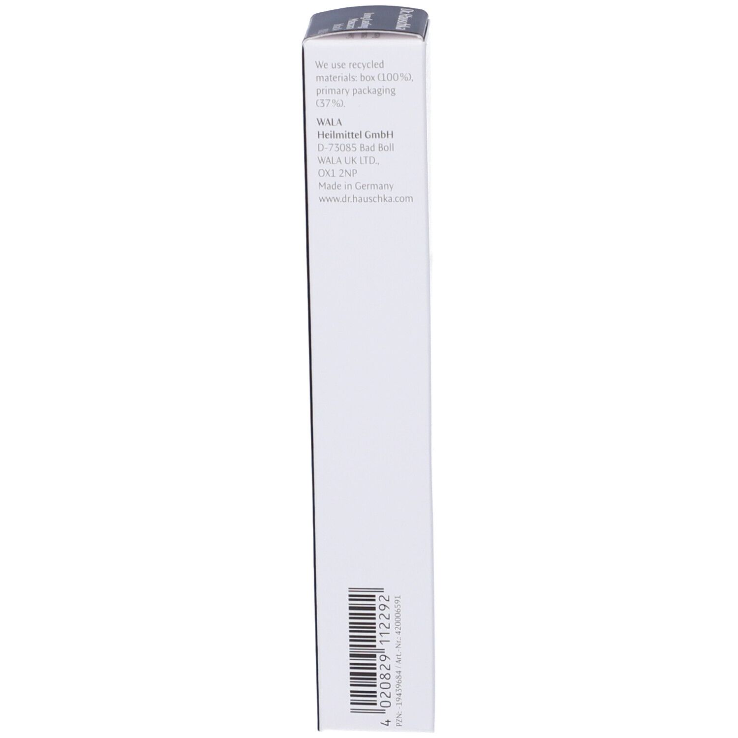 Dr. Hauschka Long Lasting Mascara Colore 01 Black