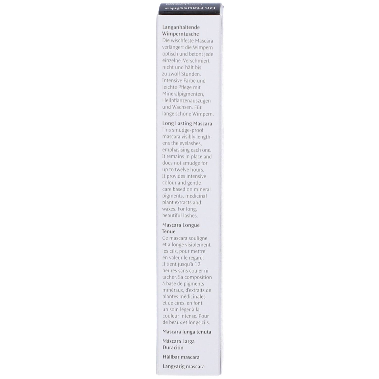 Dr. Hauschka Long Lasting Mascara Colore 02 Brown